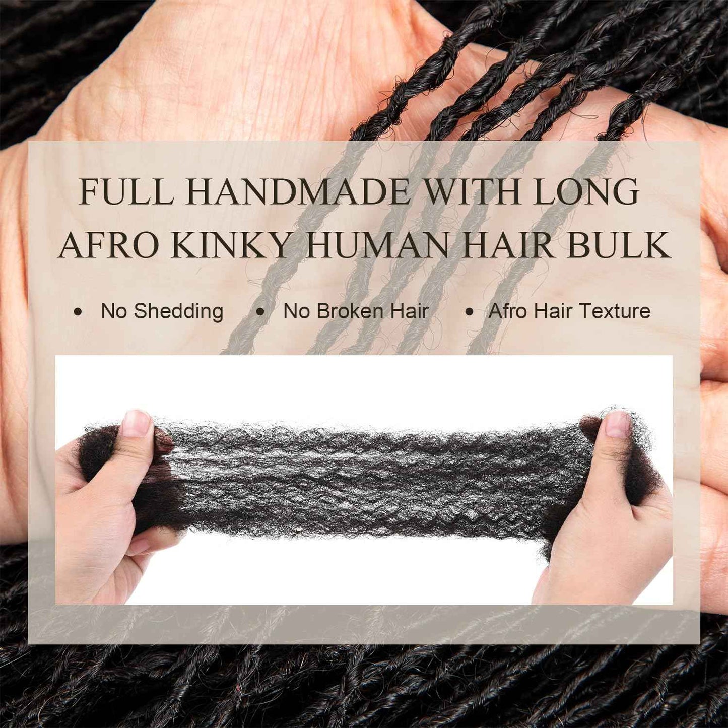 DAIXI Handmade Interlocking Sisterlocks Curly Tips 100% Real Human Hair Permanent Micro Locs Extensions Natural Looking Soft Dreadlocks Can Be Bleached and Dyed.(1B - 0.2cm, 8 Inch 30 Strands)