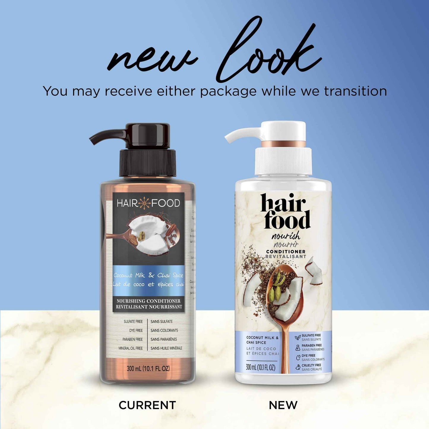 Hair Food Conditioner, Coconut Milk & Chai Spice, 10.1 Ounce