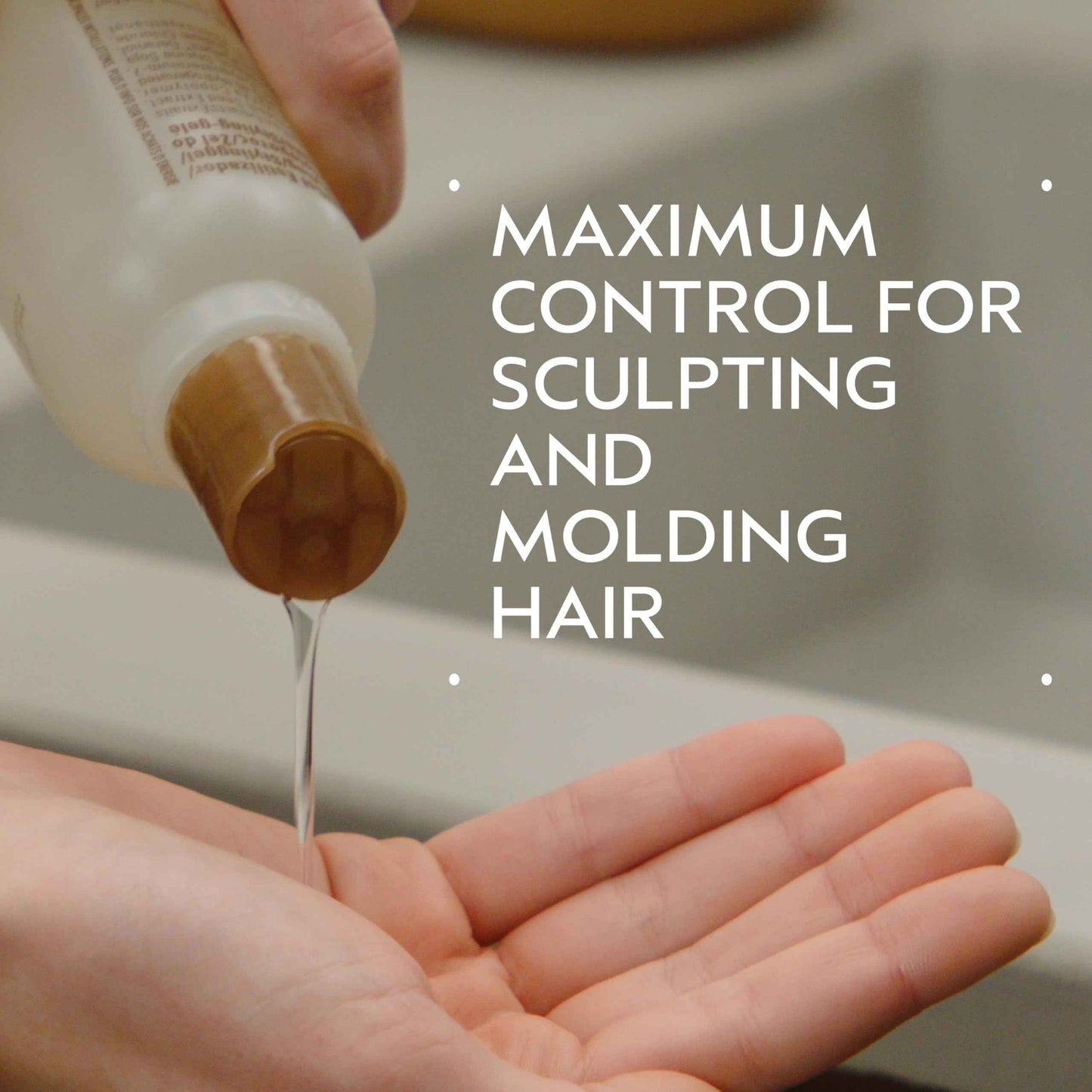 Aveda Flax Seed Aloe Strong Hold Sculpturing Gel | Organic Aloe and Flax Seed Gel | for Medium to Coarse Hair, 8.5 Fl Oz