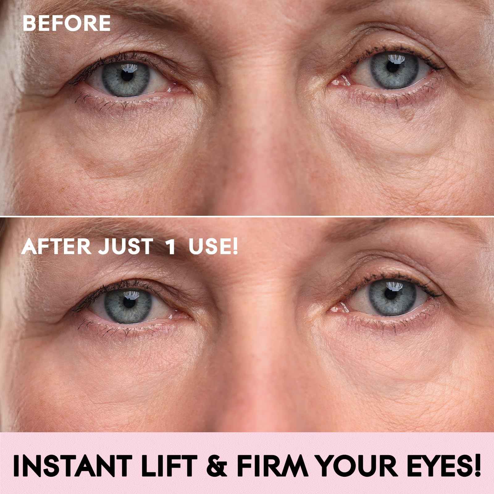 iMethod PDRN Collagen Boost Eye Mask - Under Eye Patches, Instant Lift Under Eye Mask for Reduce Fine Lines & Wrinkles, Firming Eye Patches for Puffy Eyes, Eye Bags, Dark Circles, 8 Pairs