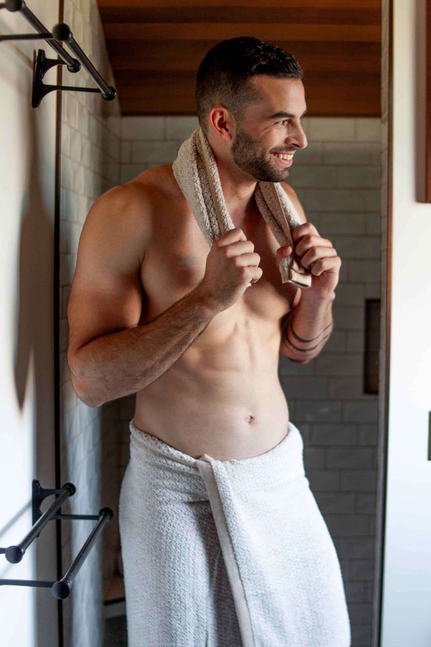 Everplush Diamond Jacquard Washcloth Set of 6, 13" x 13", Brown, Khaki