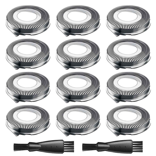 12 Pack SH30 Replacement Heads Compatible with Philips Norelco Shaver 2400 Replacement Blades Compatible with Norelco Replacement Heads for Electric Razor for Men 2400 3900 3800 2300, Gifts for Men