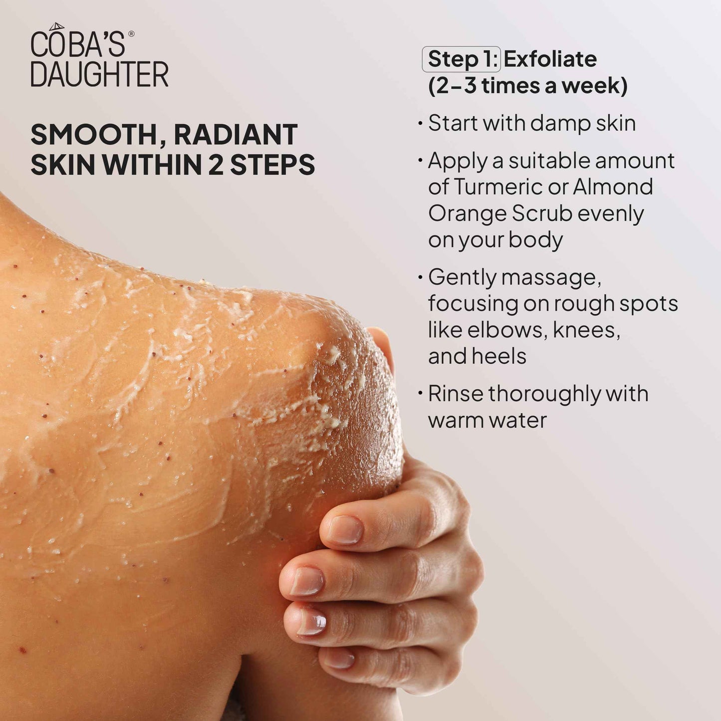 COBA'S DAUGHTER Luxury Spa Gift Set – 3-Piece Mini Body Scrub Trio with Honey Turmeric, Almond Orange & Aloe Vera – Travel Size Self-Care Gift for Holiday, Christmas, Birthday, Wedding Favor