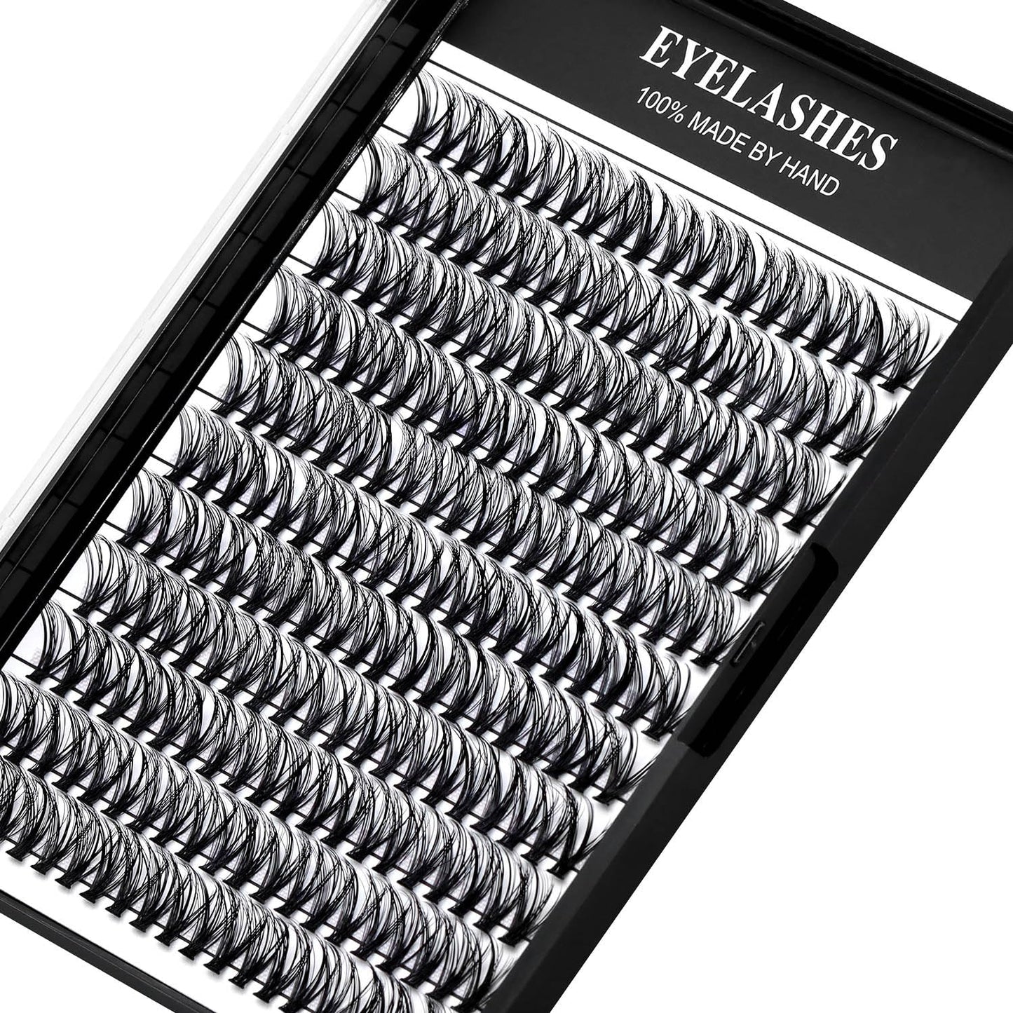 Vayator Large Tray 220 Cluster/Box Eyelashes 0.07 Thickness Eyelashes Individual Eyelash False Eyelashes Extension Eyelash 10D/20D/40D/50D Eyelash (13mm）