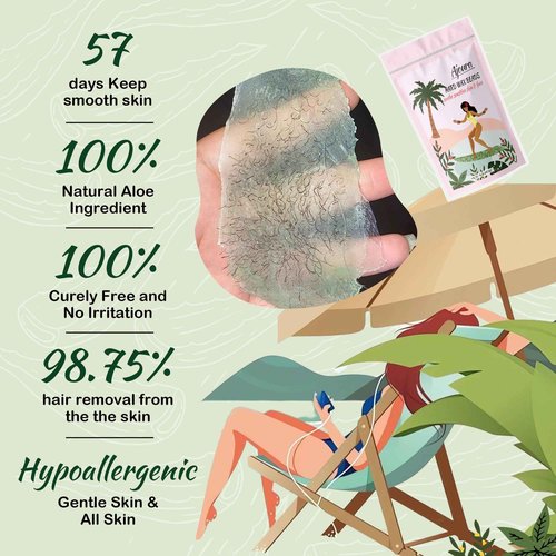 Aloe Wax Hair Removal Beads for Whole Body
