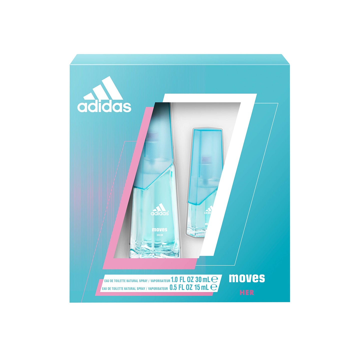 Adidas Moves for Her 2 Piece Eau De Toilette Set