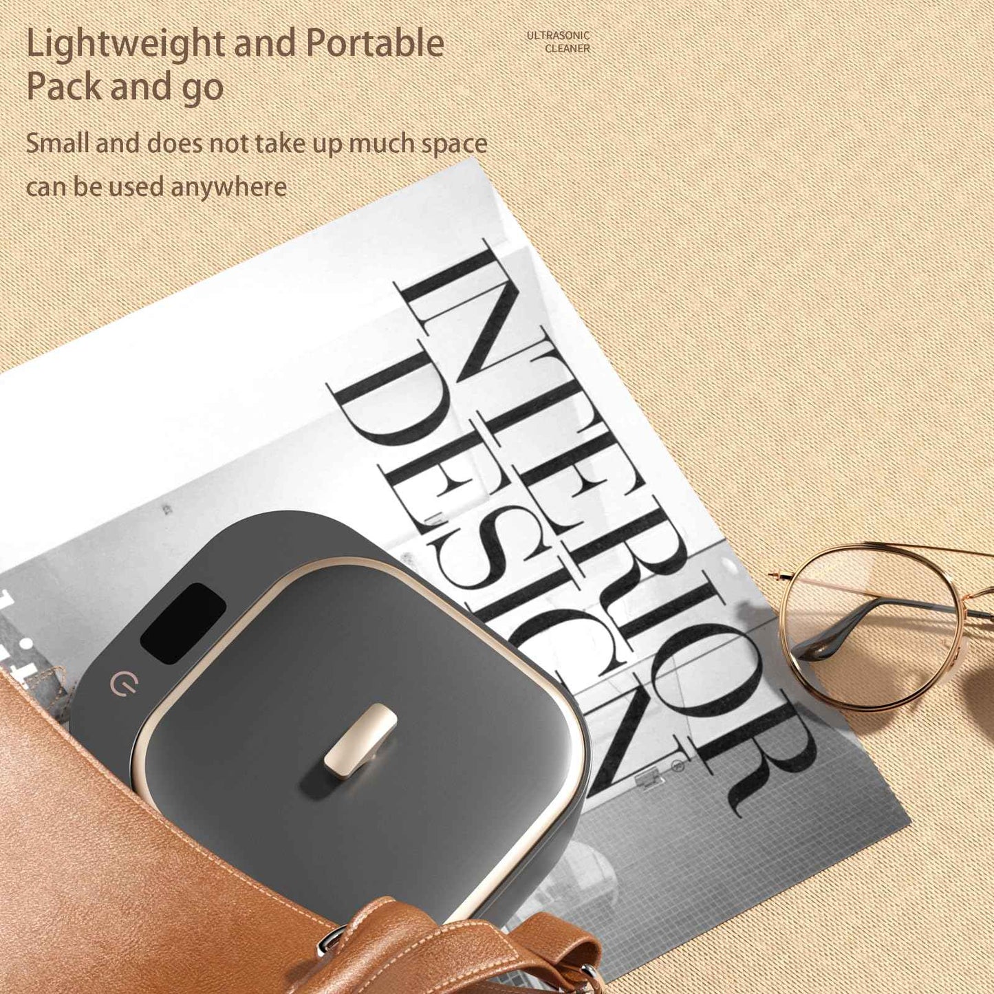 Ultrasonic Retainer Cleaner - 48kHz Retainer Cleaner Machine for Dentures, Mouth Guards, Aligner, Toothbrush Heads, Jewelry, 3 Modes Denture Cleaner with 250ml Dental Cleaning Pod