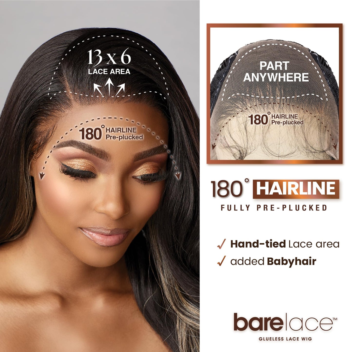 Sensationnel Bare Lace 13x6 wigs - unit 11 glueless synthetic with 180 degree preplucked hairline non lifting 2040 larger grid thinner lace - BareLace unit 11 (BEIGEBLONDE)