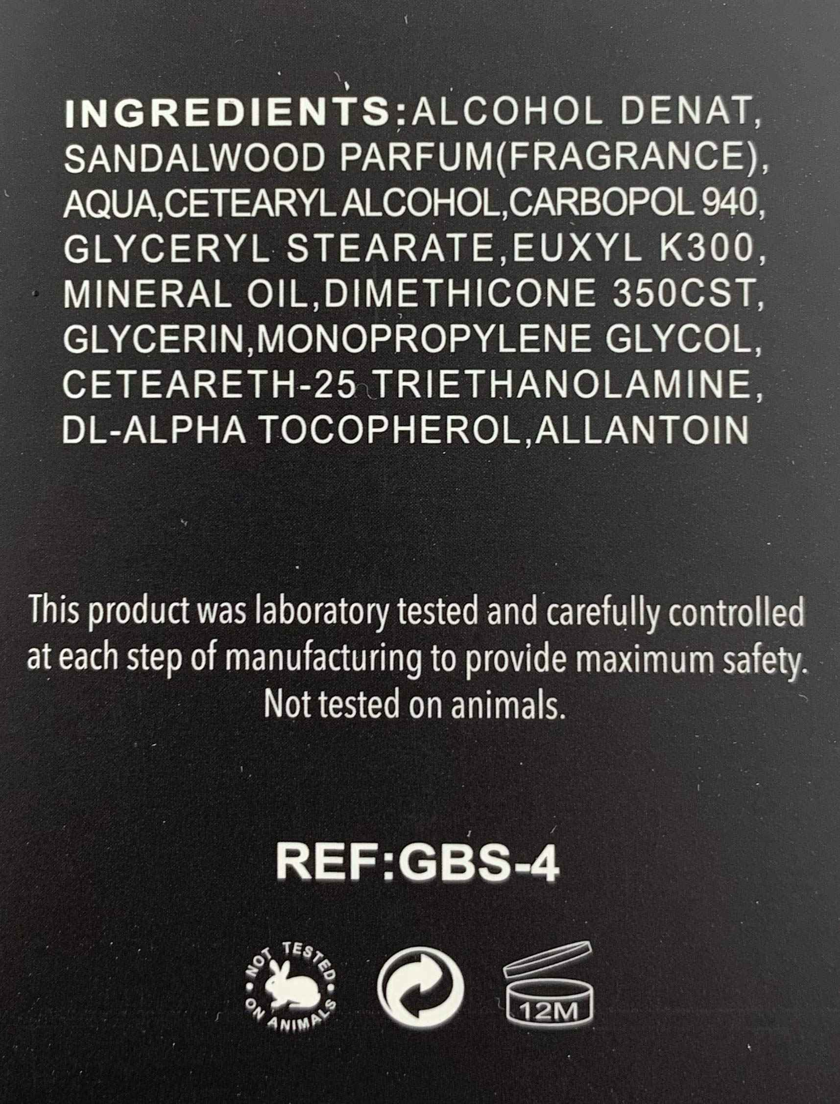 G.B.S Men’s Wet Grooming Shaving Set, Gift Boxed-Ceramic Black Shaving Mug with Knob Handle, Shaving Brush, Stand and Sandalwood Aftershave, Black