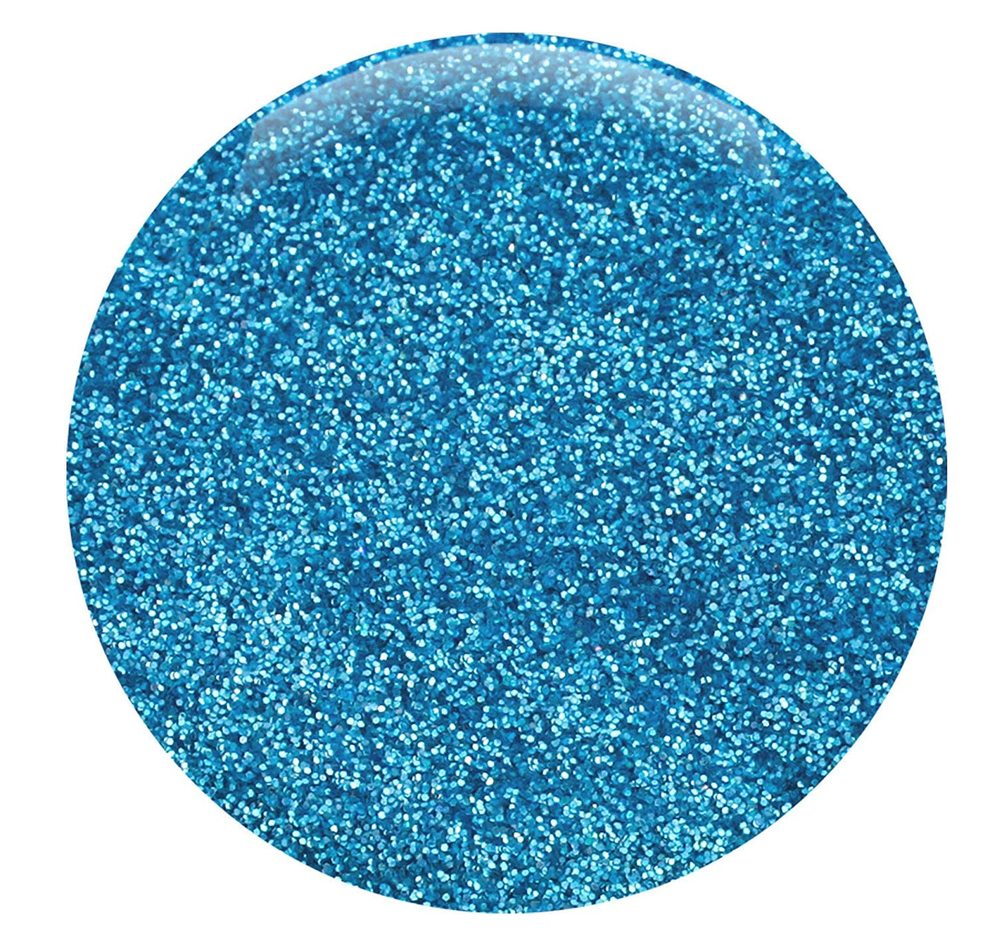 GLITTIES - Ocean Blue Jewel - Holographic Loose Fine Glitter Powder (.008") - Great for Nail Art, Nail Polish, Gel, Gel Polish or Acrylic Nail Powder - Solvent Resistant - (30 Gram Jar)