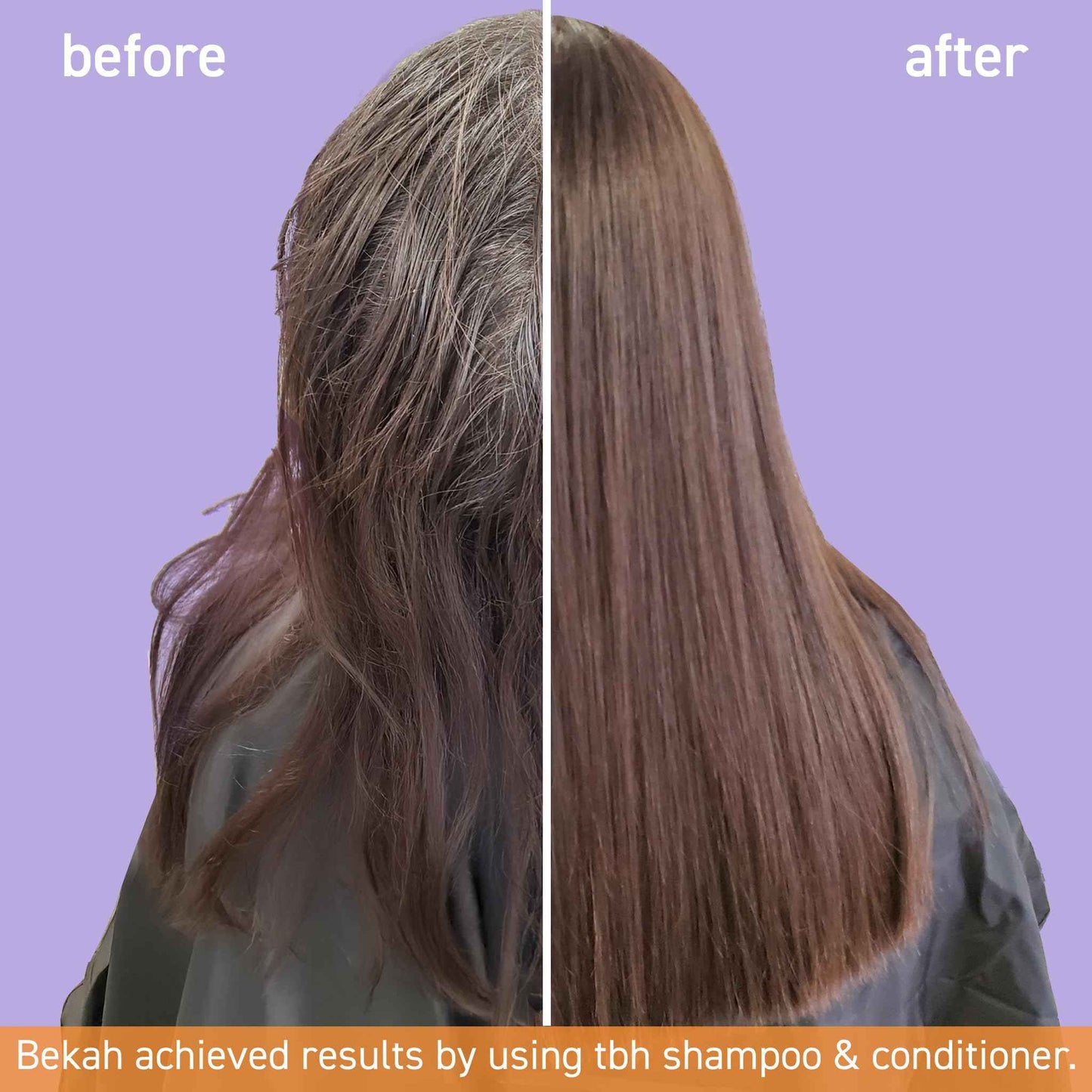 TBH Kids & Teen Hair and Body Care Set – Shampoo, Conditioner & Body Wash with Natural Ingredients – Sulfate & Paraben Free – Gentle for All Hair & Skin Types – 3-Pack, 12 oz Each