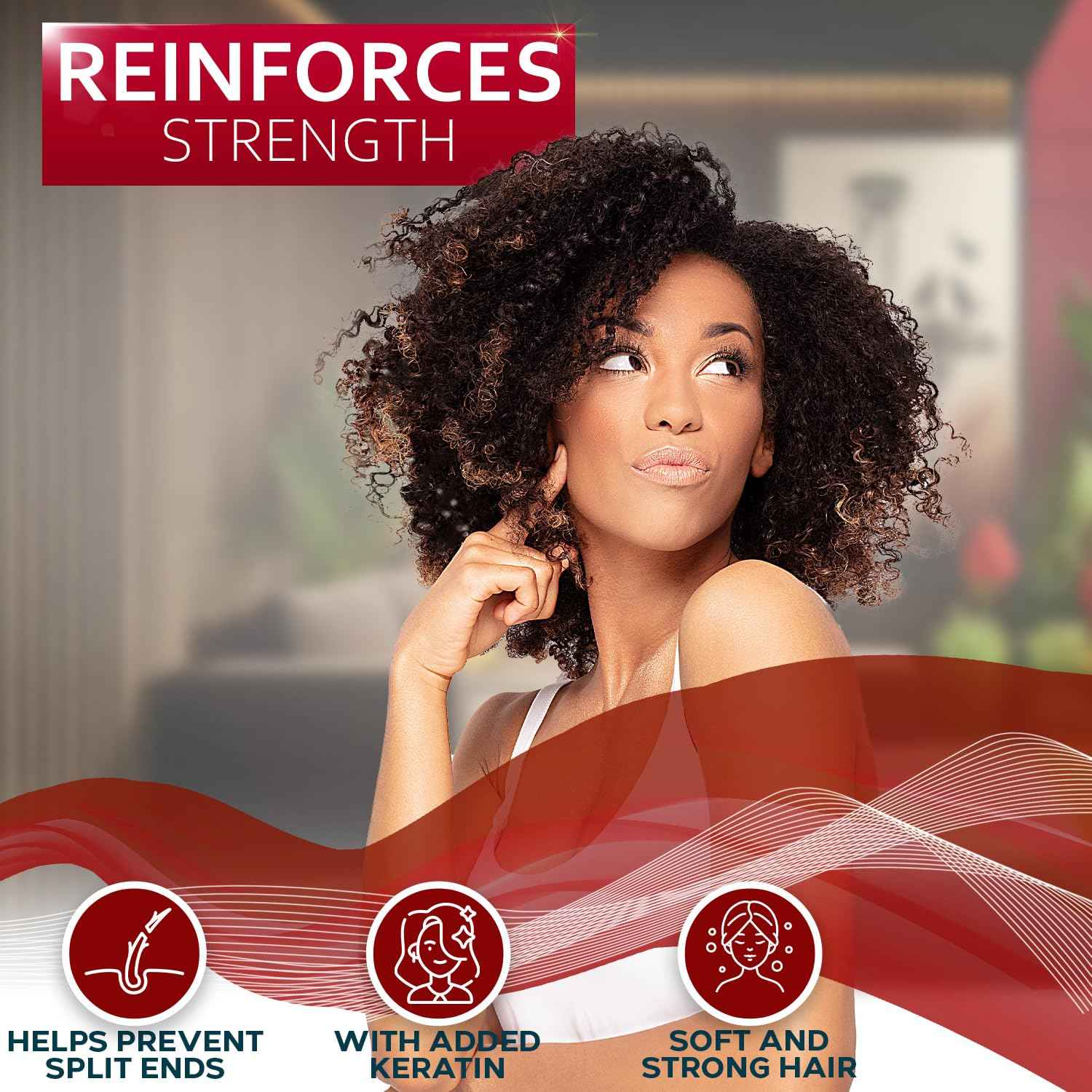 Curly Hair Shampoo and Conditioner Set and Curly Hair Mask