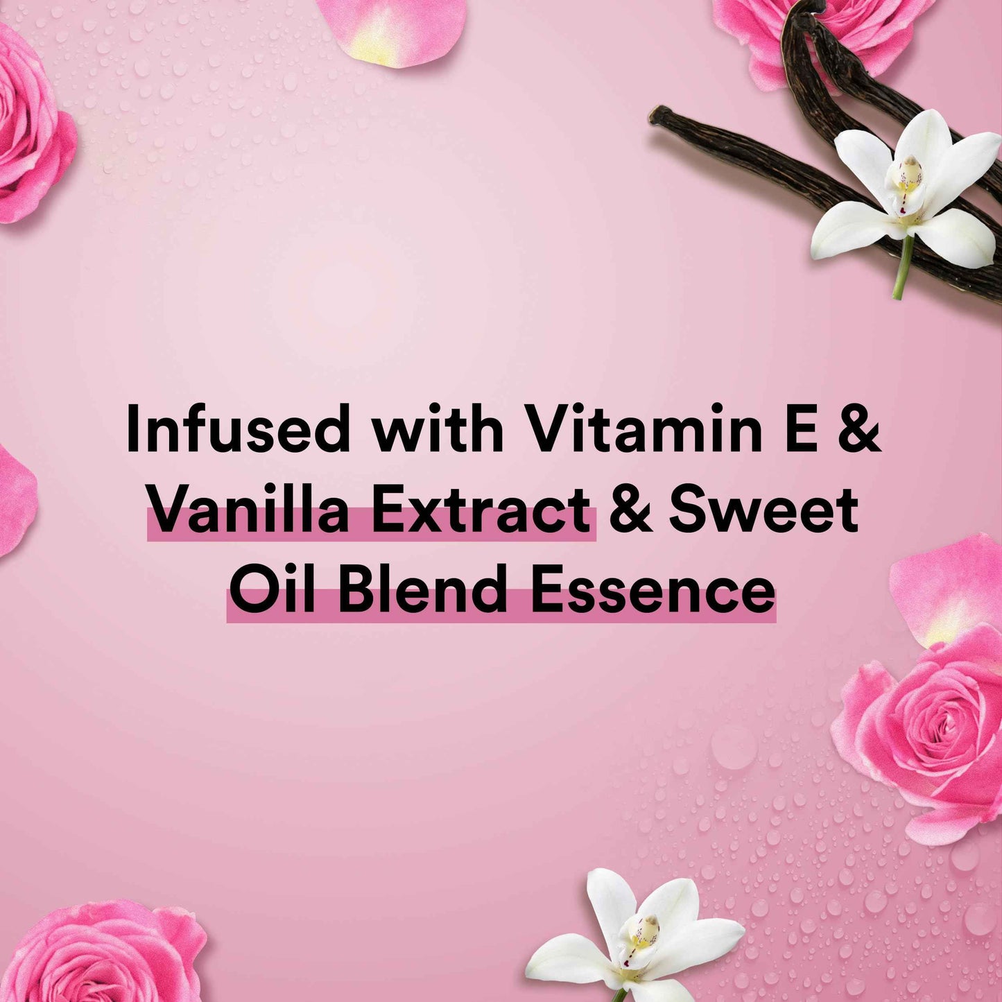 Suave Moisturizing Body Wash Women, Sweet Vanilla with Vitamin E and Aloe Extracts, No Parabens, No Phthalates, 18 Oz (Pack of 6)