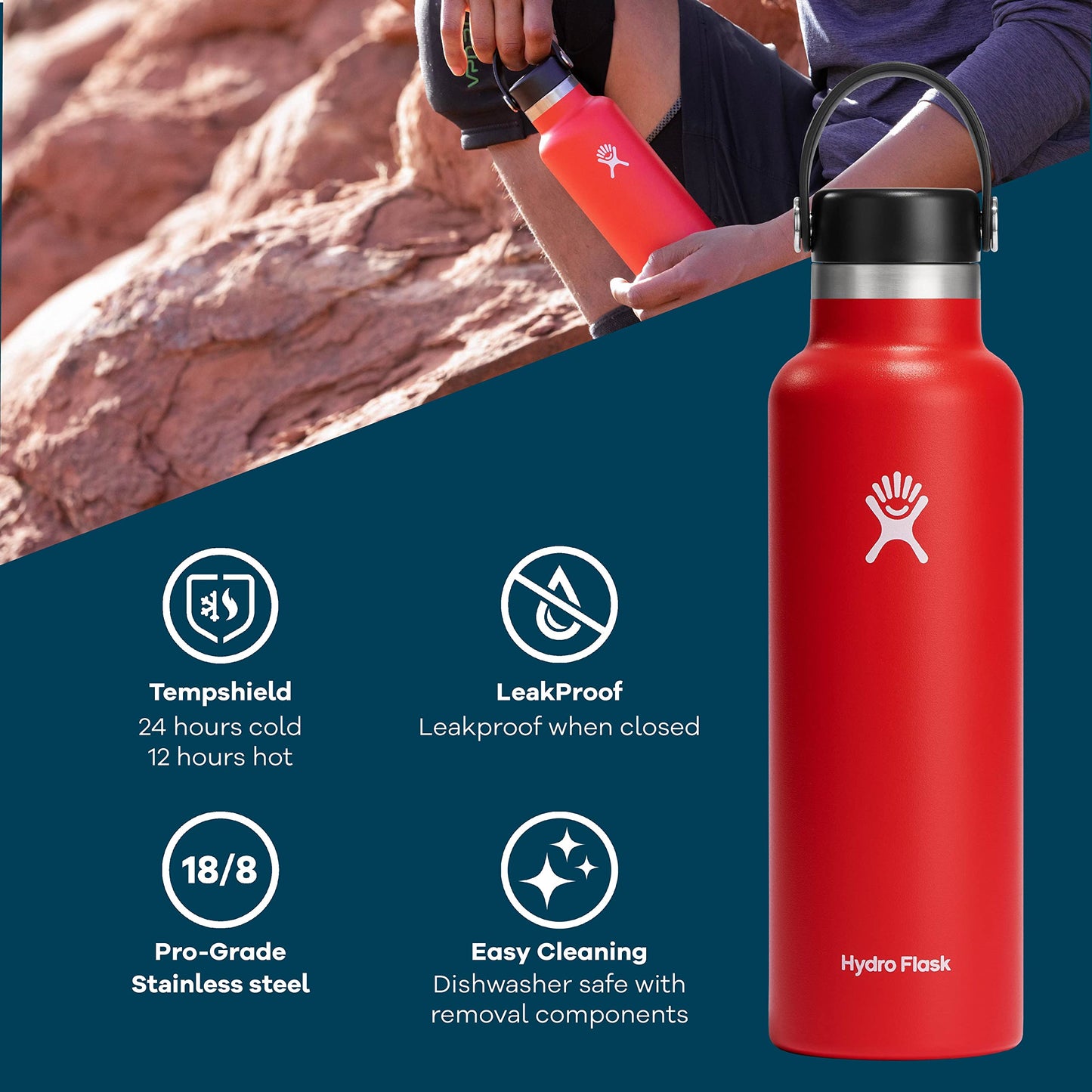 Hydro Flask Standard Flex Cap Agave 18 Oz