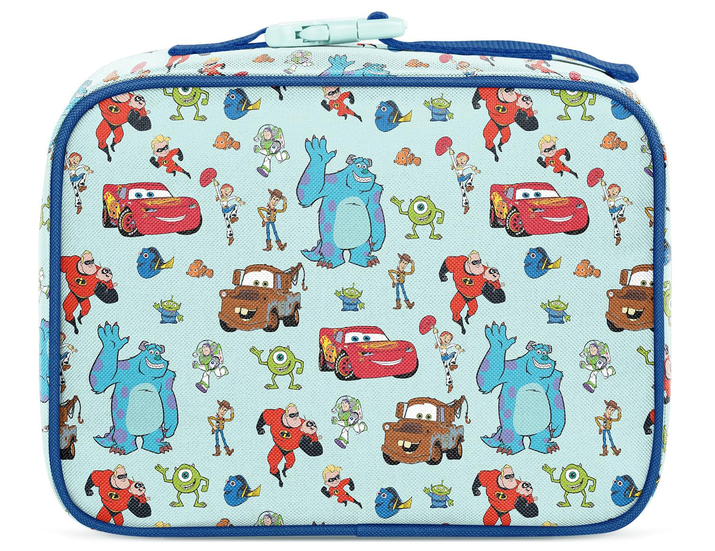 Simple Modern Disney Kids Lunch Box for School | Reusable Insulated Lunch Bag for Toddler, Girl, and Boy | Meal Containers with Exterior & Interior Pockets | Hadley Collection | Pixar Pals