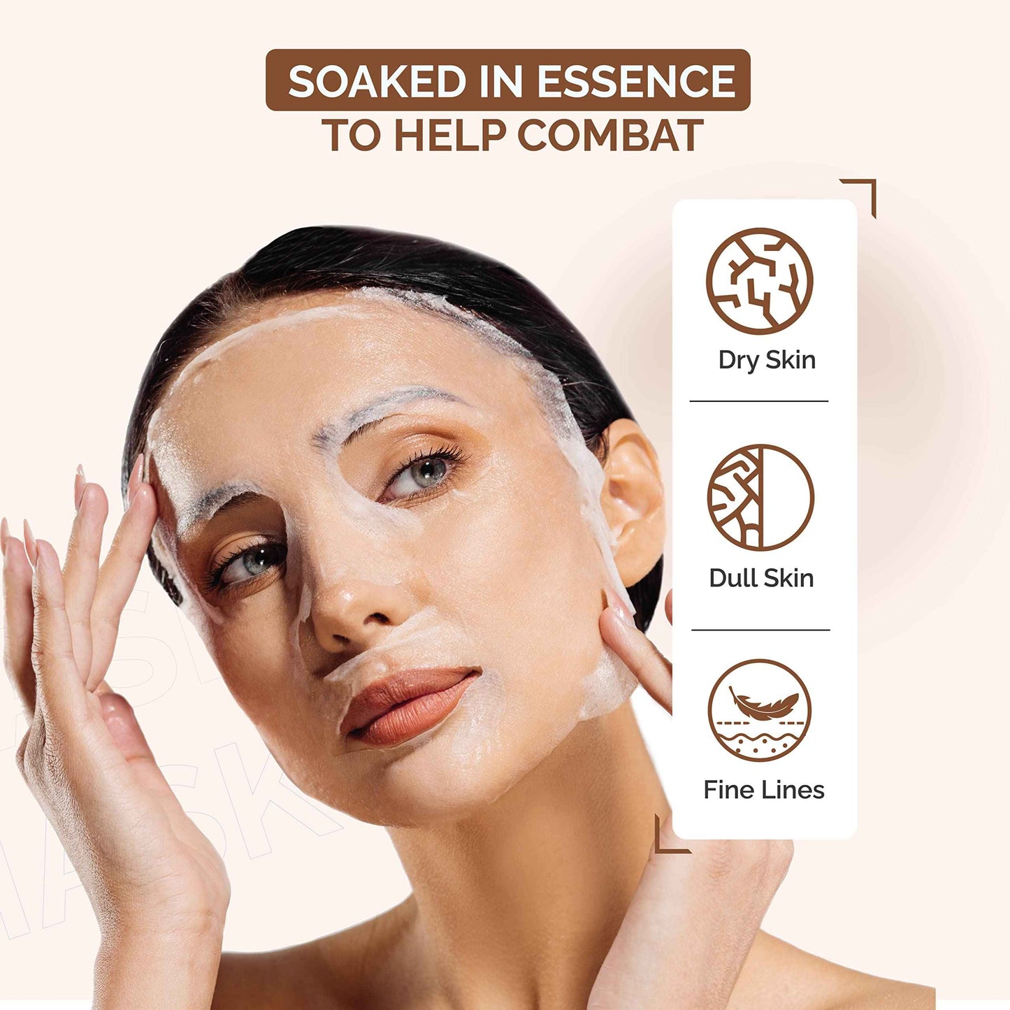 BEYOND Intensive Ampoule Mask 2X Phytoplacenta (25ml/0.85fl oz * 10 sheets) - Dermatologically Tested Hypoallergenic Sheet Masks for Improved Skin Elasticity