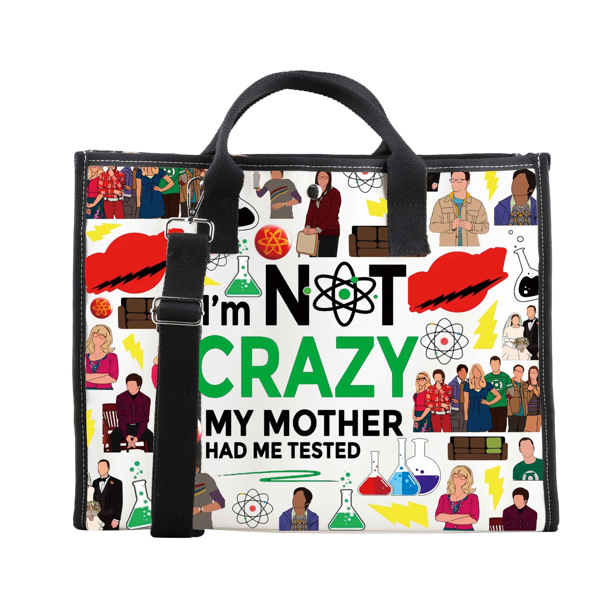 CMNIM Cosmetic Bag Fans Inspired Gift for TV Show Lover I'm Not Crazy My Mother Had Me Tested