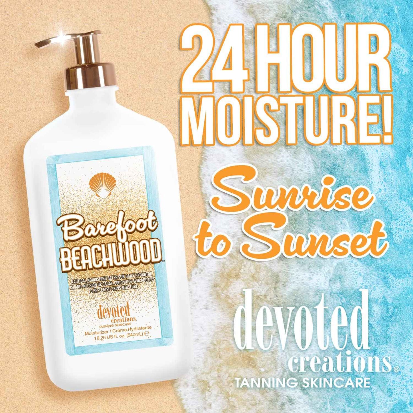 Devoted Creations Barefoot Beachwood All Day Body Moisturizer