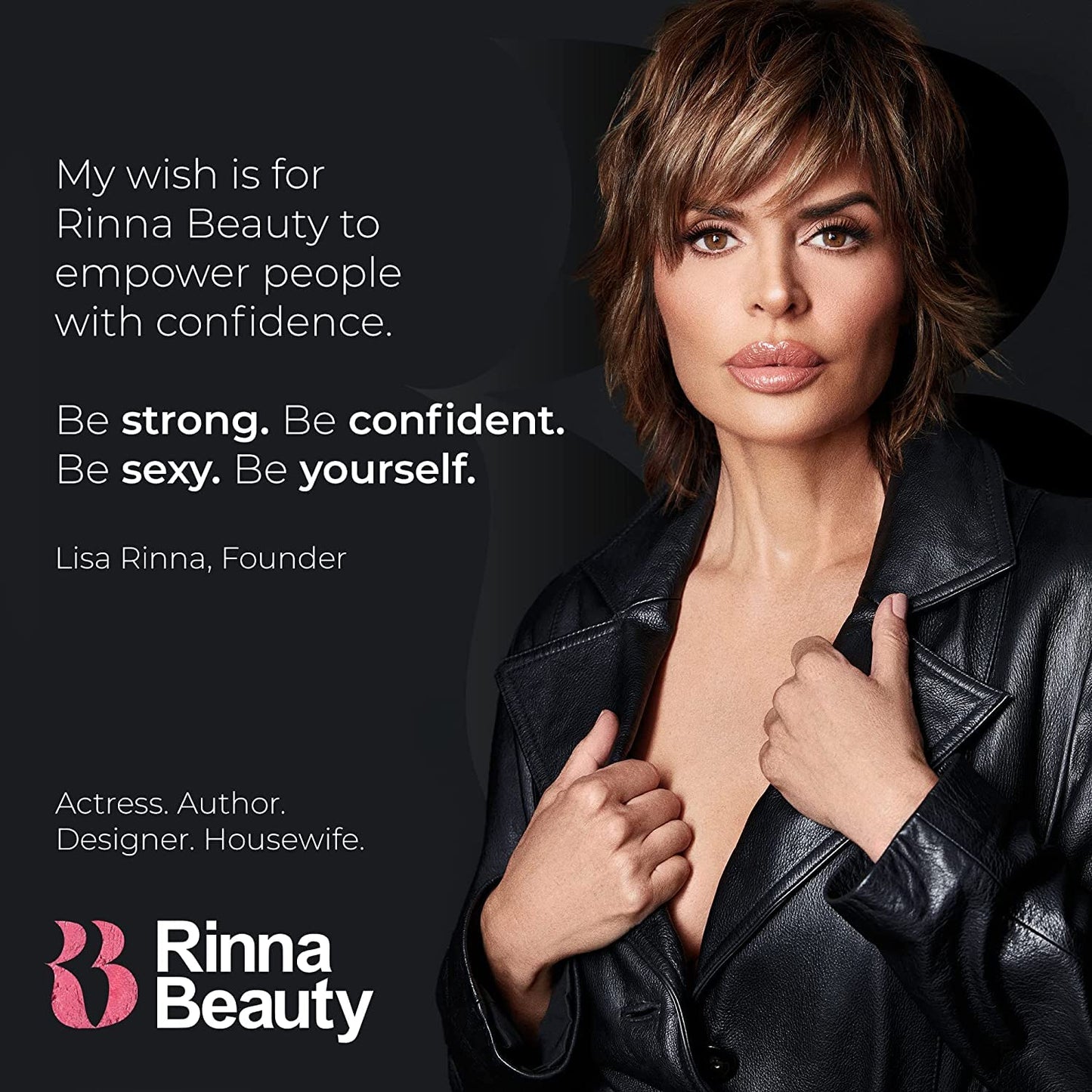 Rinna Beauty Icon Collection - Lip Gloss - No Filter - Tinted, Hydrating, Long-Lasting - High Pigment and Shine, Vegan, No Parabens, Clean Makeup, Flavor-Free, Cruelty-Free - 1 each