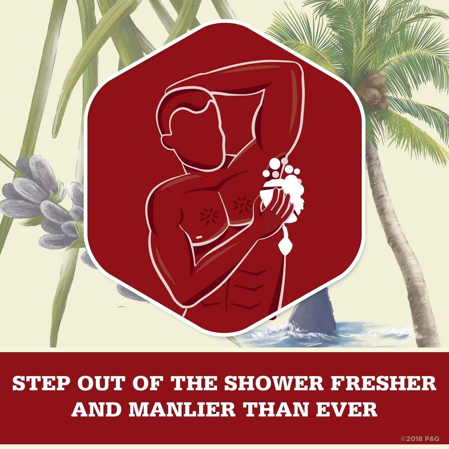 Old Spice Body Wash for Men, Fresher Fiji Scent, Fresher Collection, 30 Fl Oz (Pack of 4)