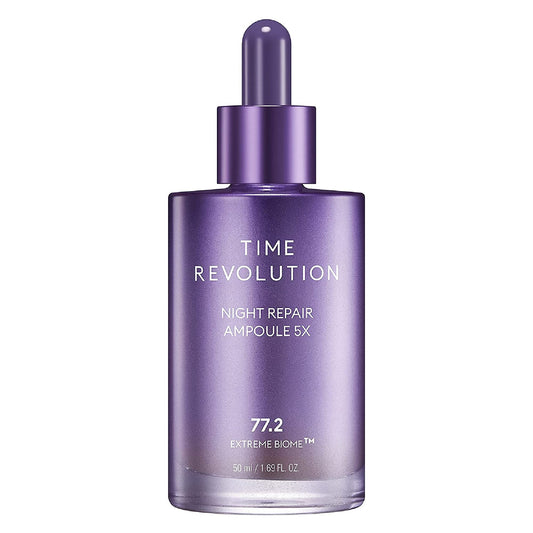 MISSHA Time Revolution Night Repair Probio Face Serum Ampoule (1.69 Fl Oz) -Intense Hydration, Probiotic Strength, Clear Complexion, Wrinkle Improvement, and Enhanced Elasticity