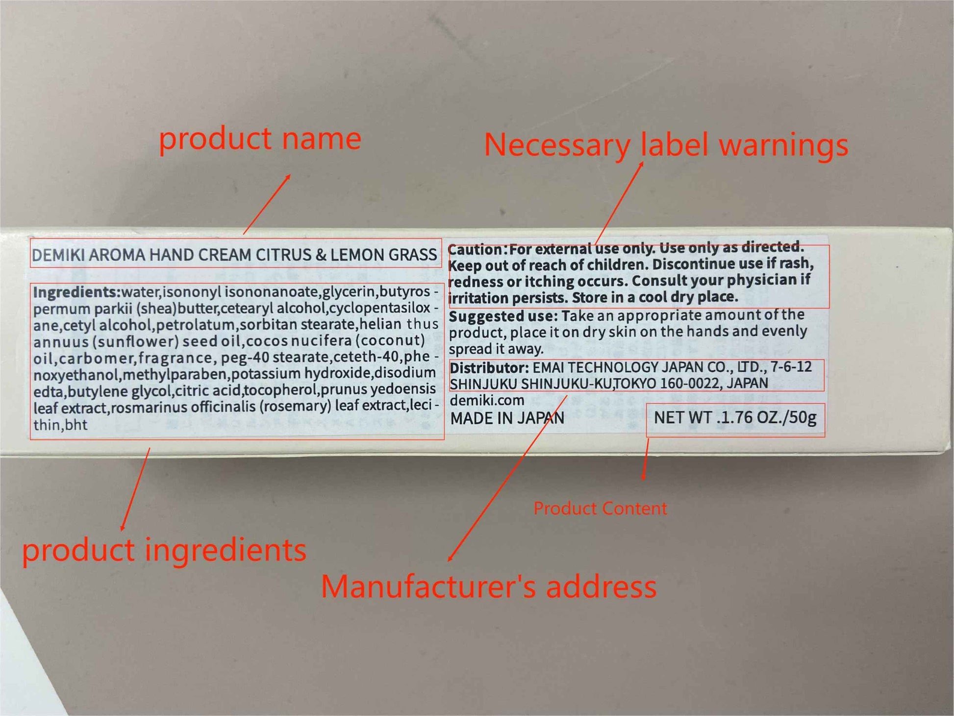 DEMIKI Shea Butter Hand Cream for Dry Cracked Hands,Japanese Skin Care Hand Lotion with Shea Butter, Coconut Oil, Hand Cream for Women,Travel Essentials,Travel Size 2pcs/50gx2/1.7fl.ozx2