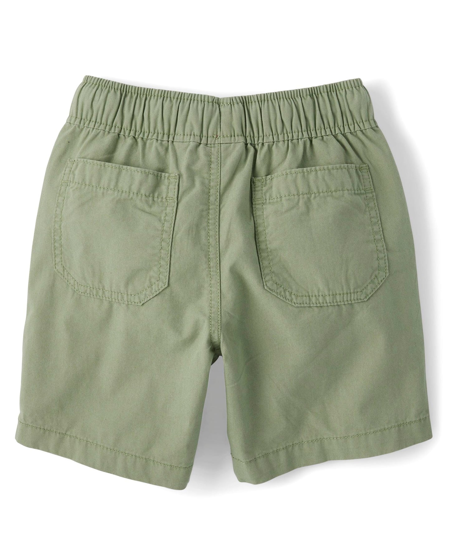 The Children's Place Boys' Cotton Pull on Jogger Shorts, Misty Glen