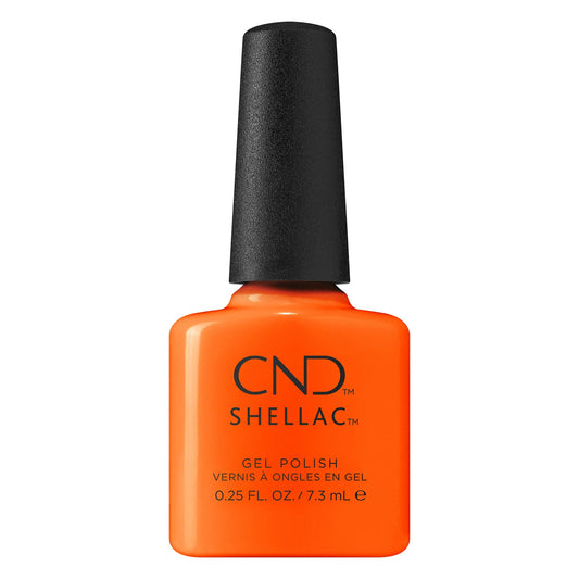 CND Shellac Gel Nail Polish, Long-lasting NailPaint Color with Curve-hugging Brush, Pink Polish, 0.25 fl oz