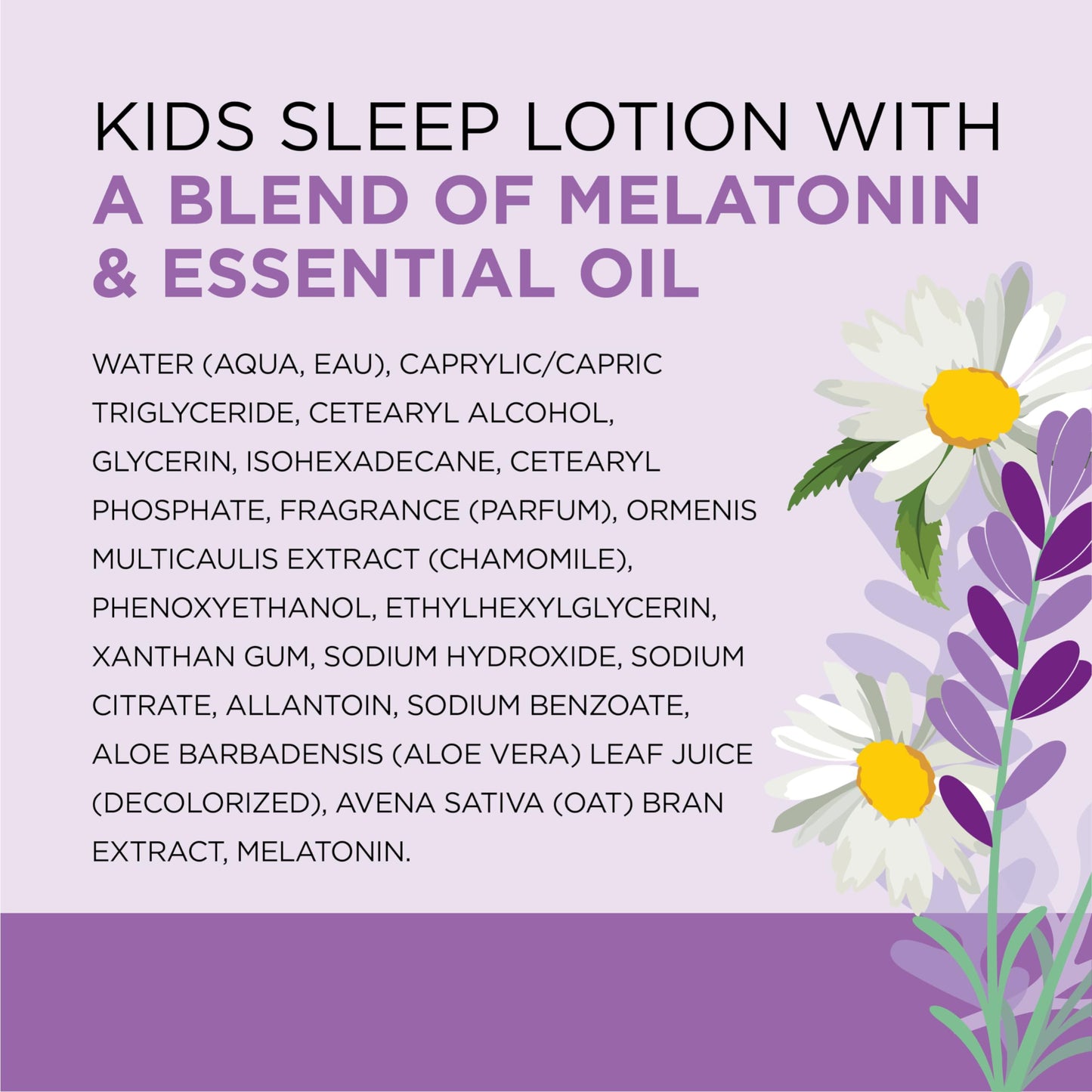 Dr Teal's Kids Sleep Body Lotion, with Melatonin & Essential Oil Blend, 8 fl oz (Pack of 3)