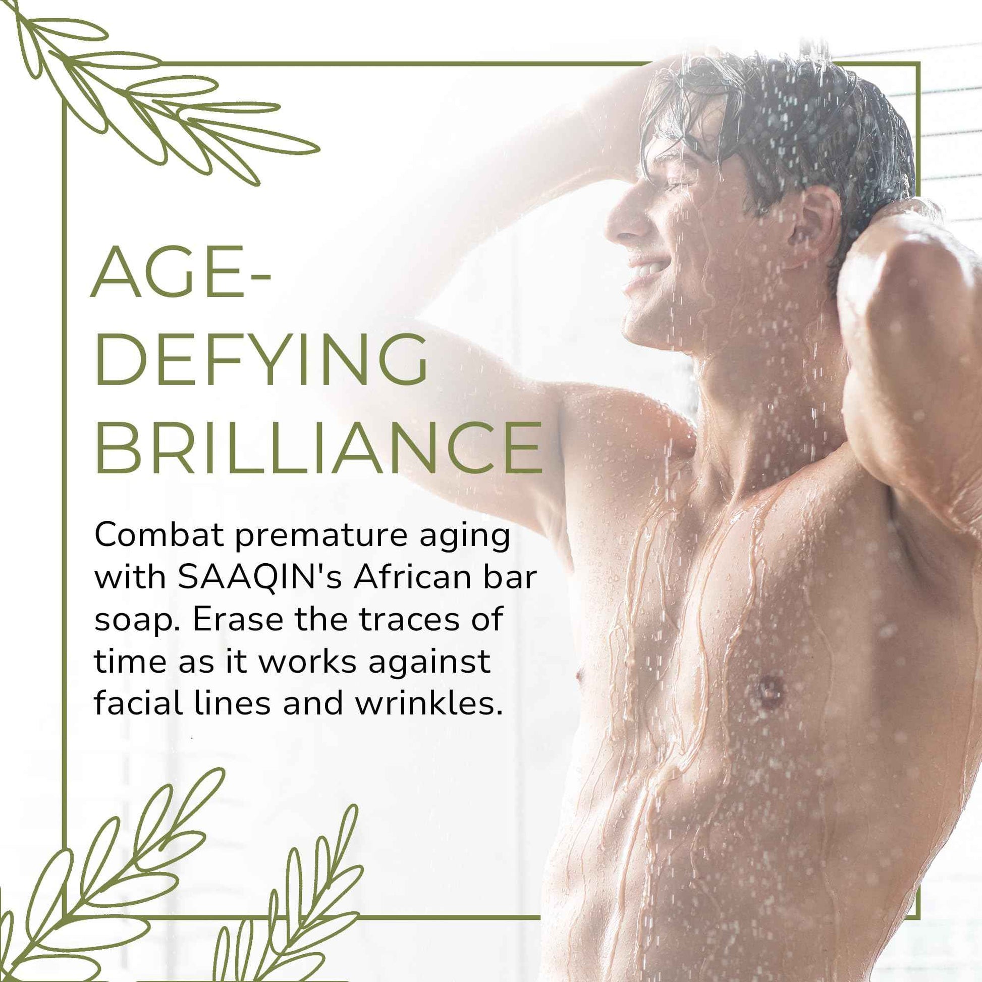 SAAQIN - Raw African Black Soap for All Skin Types, Black Soap Ideal for Acne, Wrinkles, Make-Up Removal, Hair & Body, Natural Glycerin Black African Soap, African Black Soap Bar from Ghana, 5 Lbs