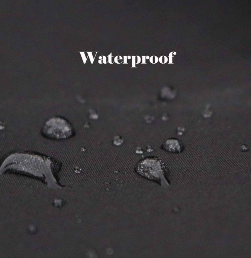 ST-BEST-P Haircut Cape Black Hair Cutting Salon Barber Capes Waterproof hairdressing for Clients Men Adults (5PCS-Barber Capes)