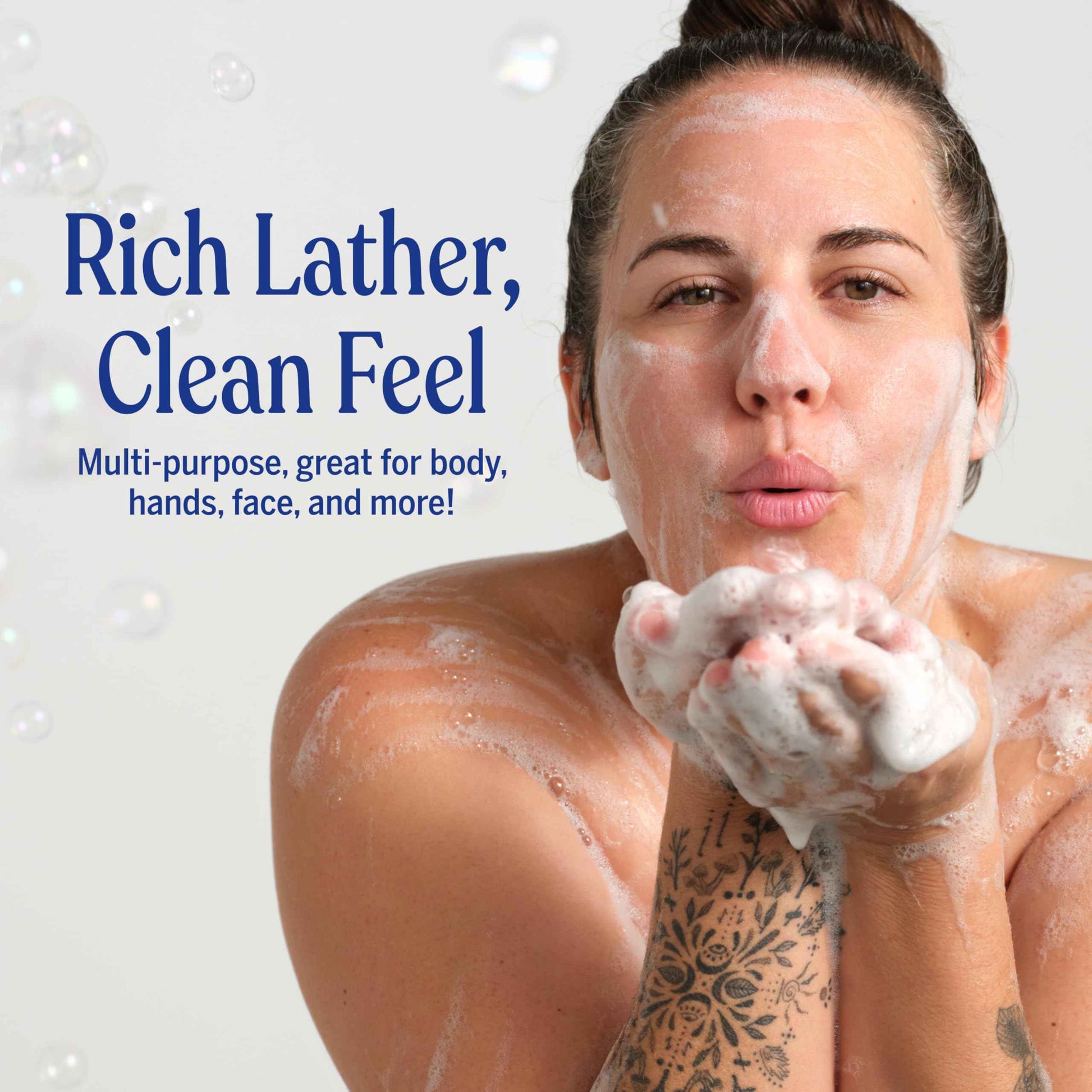 Dr. Bronner's Pure-Castile Magic Liquid Soap (Almond, 32 Ounce, 2-Pack)- Made with Regenerative Organic Certified Oils, 18-in1 Uses: Face, Hair, Hand & Body Soap, Laundry, Pets- Concentrated, Vegan