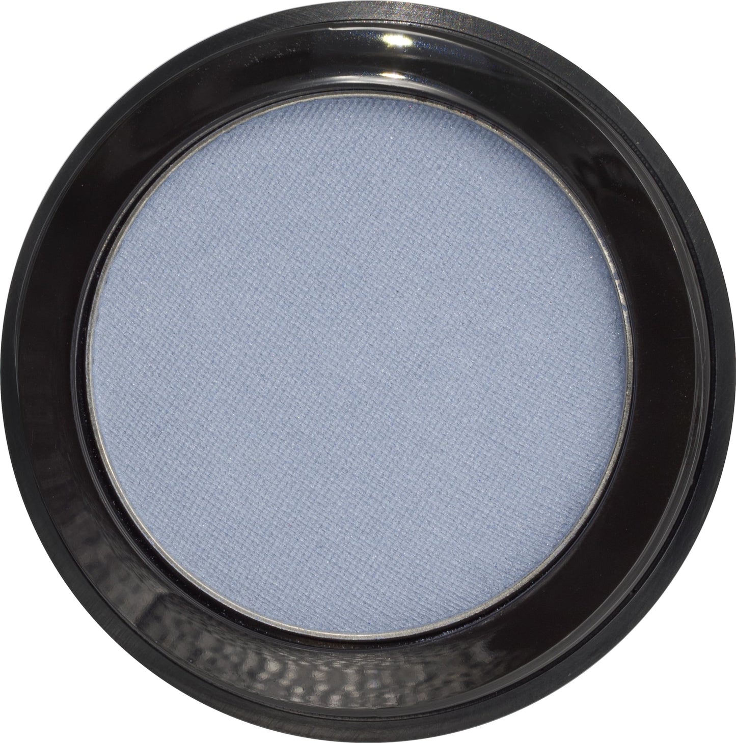 Pure Ziva Light Blue Silver Grey Shimmering Pressed Powder Single Vegan Eyeshadow; Talc, Paraben & Cruelty Free