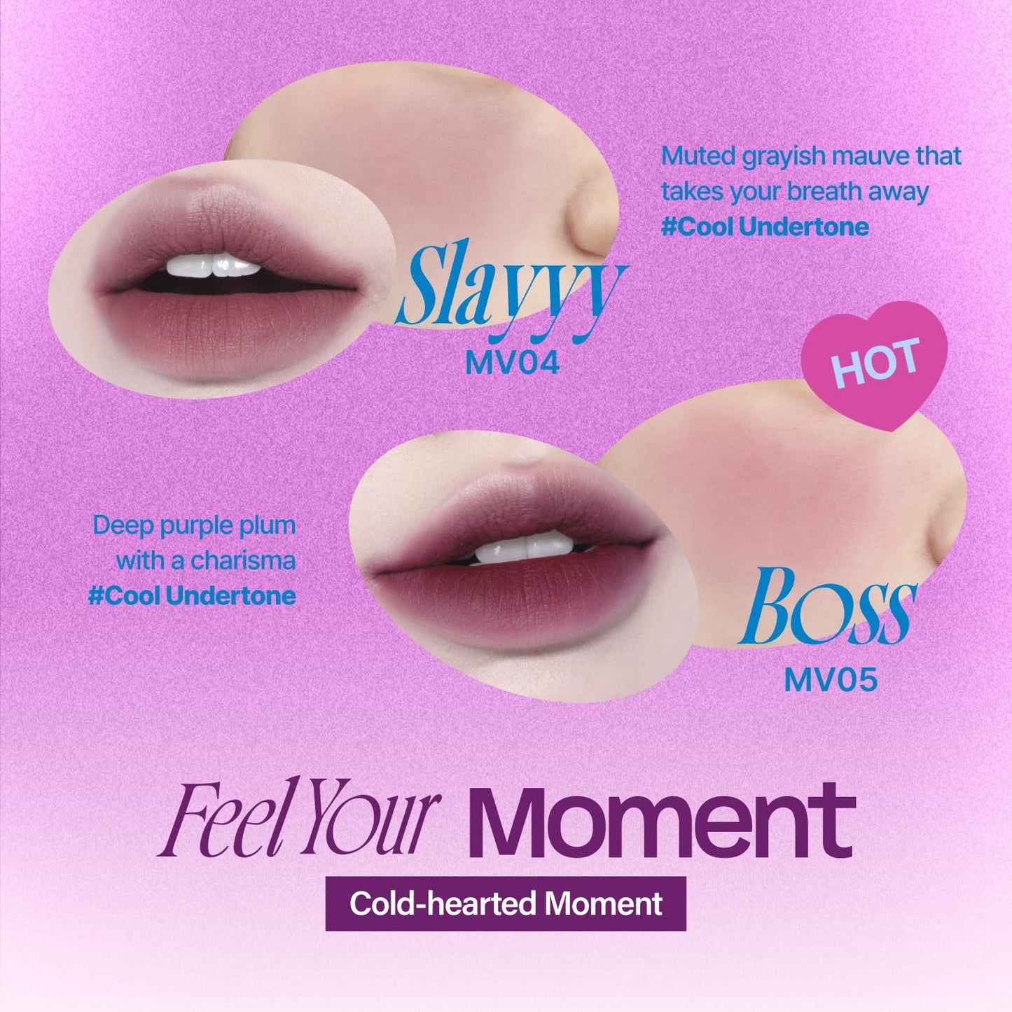 fwee Lip&Cheek Blurry Pudding Pot | Cold-hearted Moment - Chill'n | Makeup Blush, Buildable Lightweight, Multi-Use Soft Matte Finish | 5g