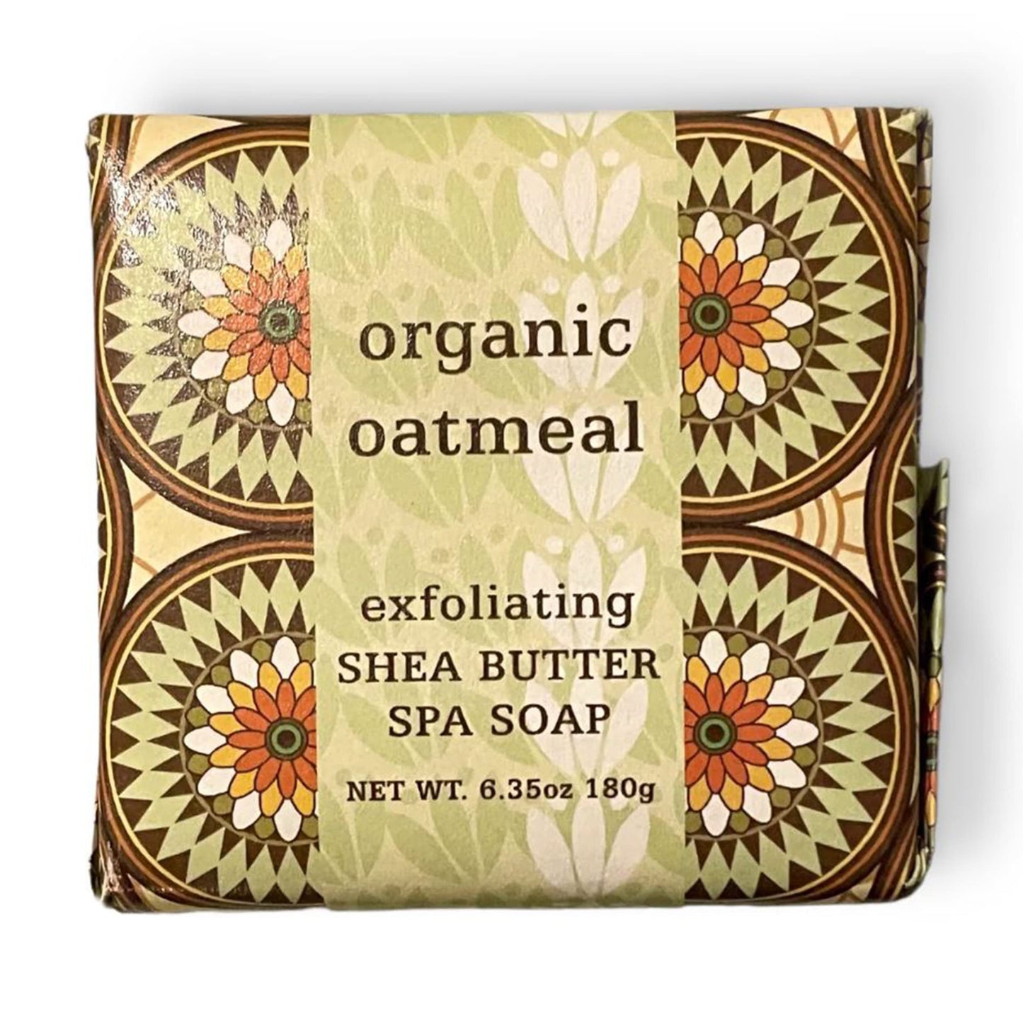 Greenwich Bay Trading Vegan Natural Botantical Shea Butter Bar Soap, French Milled Triple Milled, Essential Oils, 6.35 ounces (Organic Oatmeal Exfoliating)