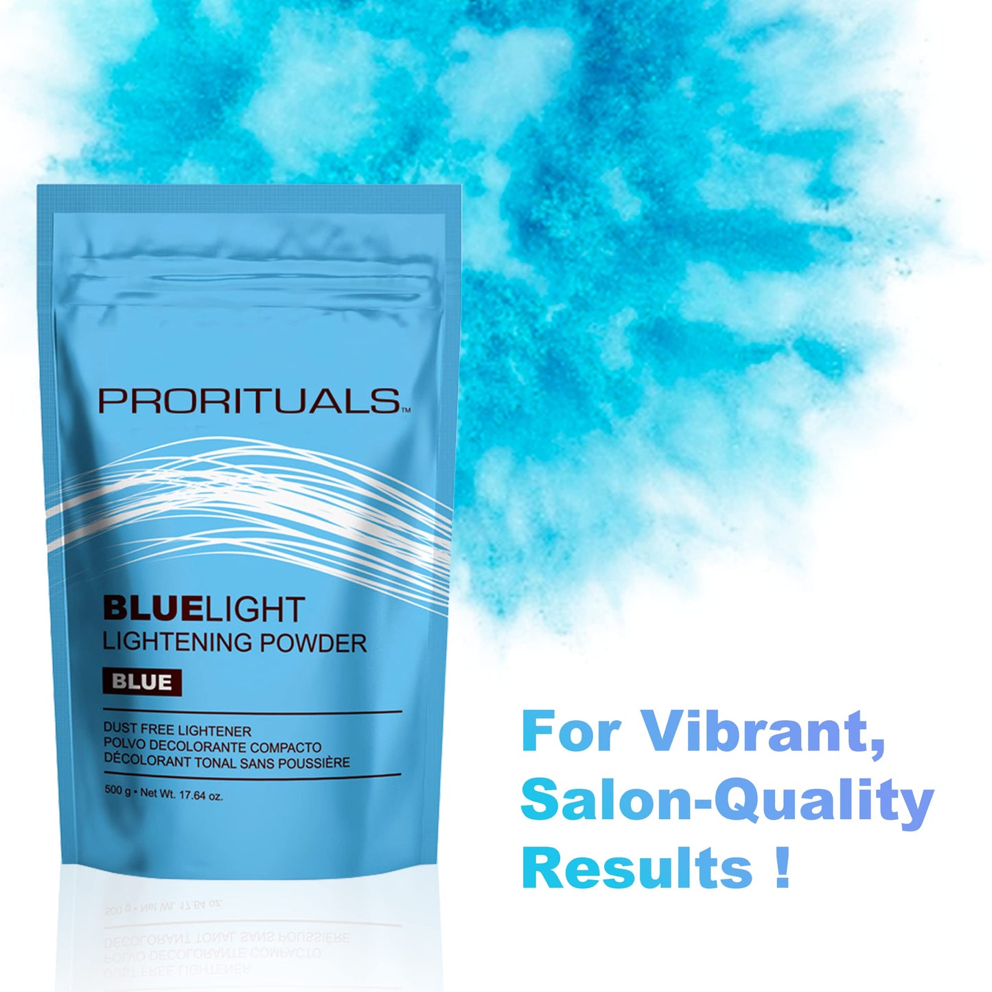 Prorituals Hair Bleach Bluelight Lightening Power Blue - Powerful Lightening for Salon-Worthy Results | Ideal for Bleach Hair Dye & Bleach for Hair at Home,17.64 Oz