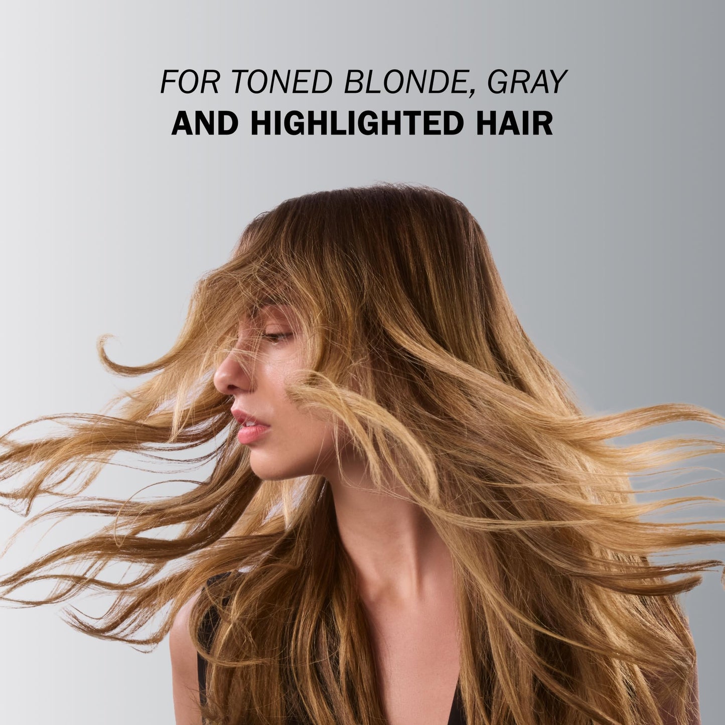 TRUSS Blond Shampoo - Toning & Color Protect Shampoo with Frizz Control - Violet Pigmented Blonde Shampoo that Controls Brassy and Yellow + Orange Tones in Bleached, Highlighted & Gray Hair (300 ml)