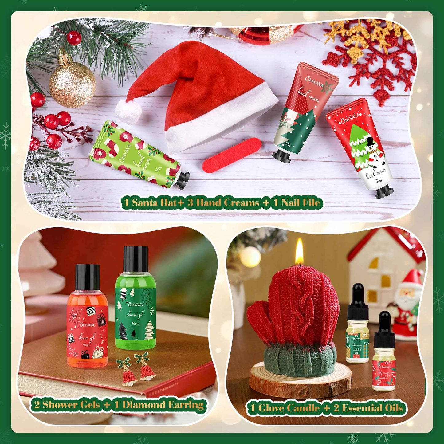 Skincare Advent Calendar 2025 Adult Women - 24 Days of Bath & Body Christmas Countdown Calendar，24 PCS Beauty Advent Calendar Gift Basket for Wife, Mom, Girlfriend, Teen Girls