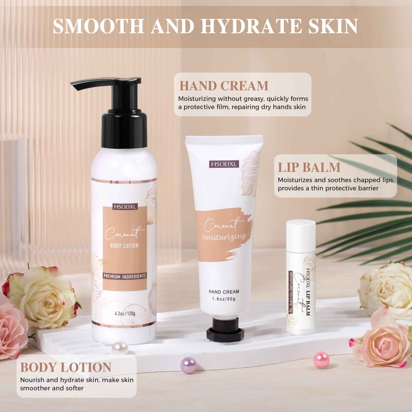 Gifts for Women Bath and Body Gift Basket Set for Women, 12 Piece Set of Coconut Home Spa Set for Self Care, Mothers Day Relaxing Bath Sets Birthday Christmas Gifts for Mom Sister Her Wife