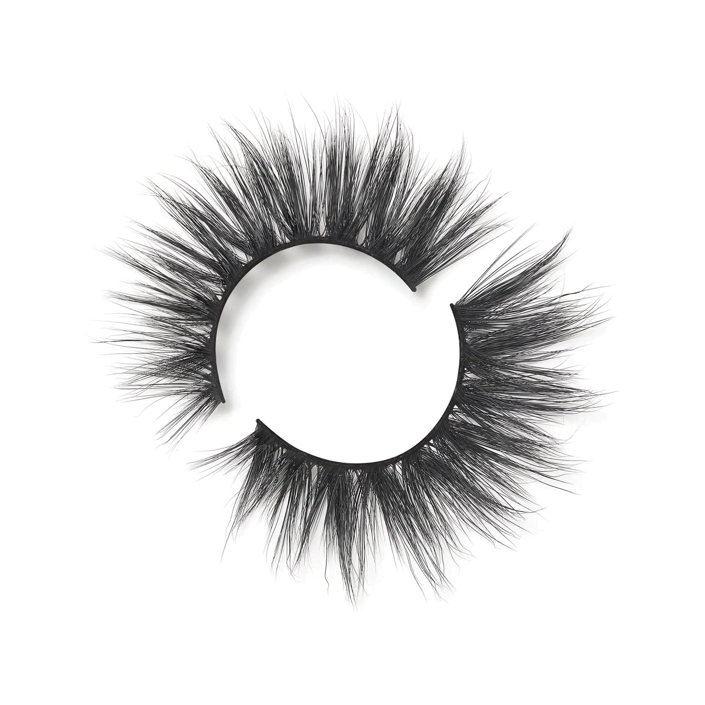 Lilly Lashes Luxury Synthetic DRAMA False Eyelashes - Full Length Lash Extension 17mm - Ultra Dramatic Look & Volume - Flare Shape - Reusable Fake Lashes 15x - Lash Glue not Included (Showstopper)