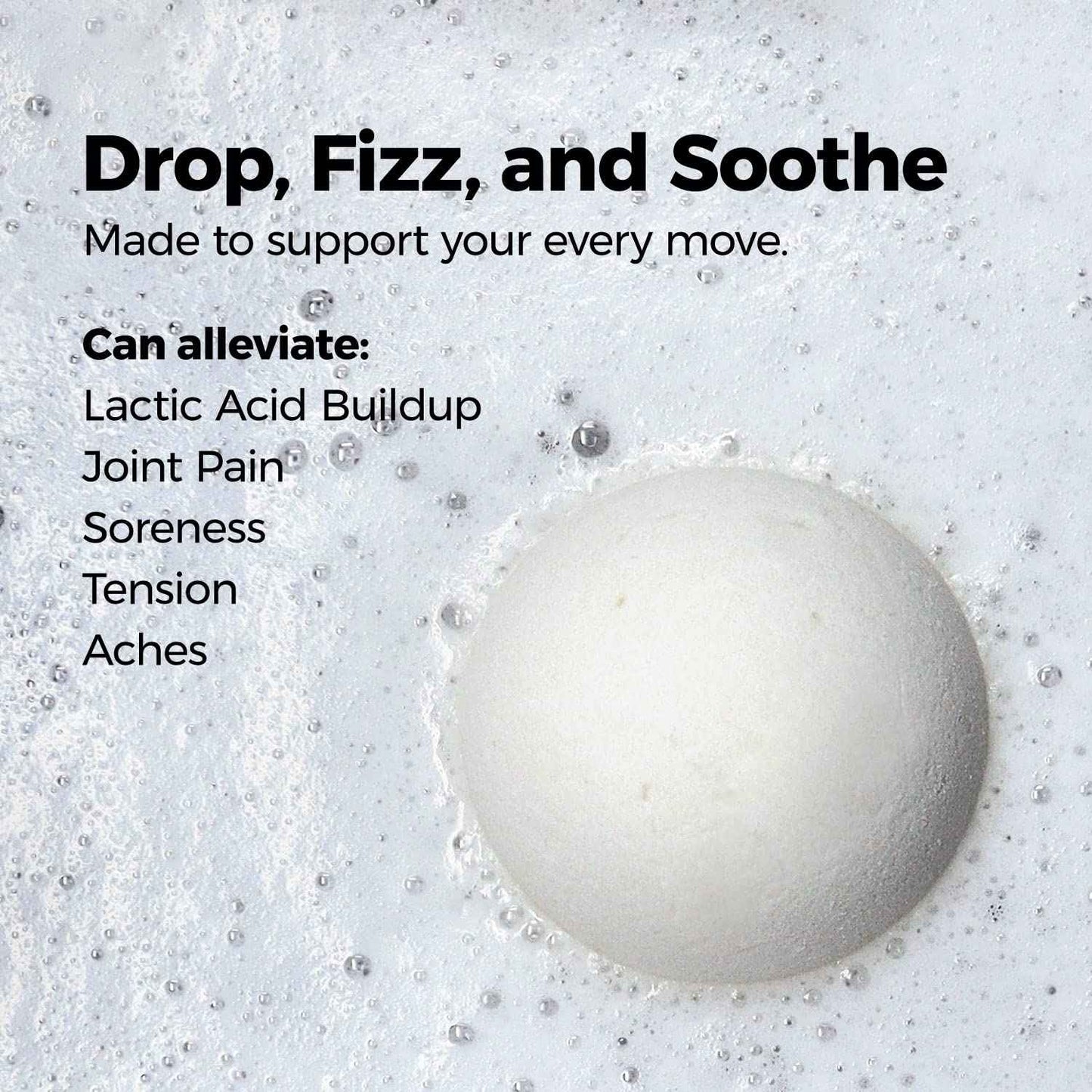 Muscle Rehab Magnesium Epsom Salt Bath Bombs - Fast-Absorbing Muscle Soak for Post-Workout Recovery - Bath Bombs for Sore Muscles and Pain- Tranquil Foot Soak Bombs - Athletic Recovery Bath - 2 Packs