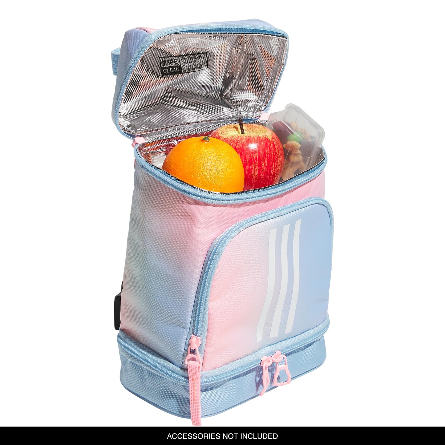 adidas Excel 2 Insulated Bag, Lunch Dazed Gradient Clear Sky/Clear Sky Blue/Pink Spark, One Size