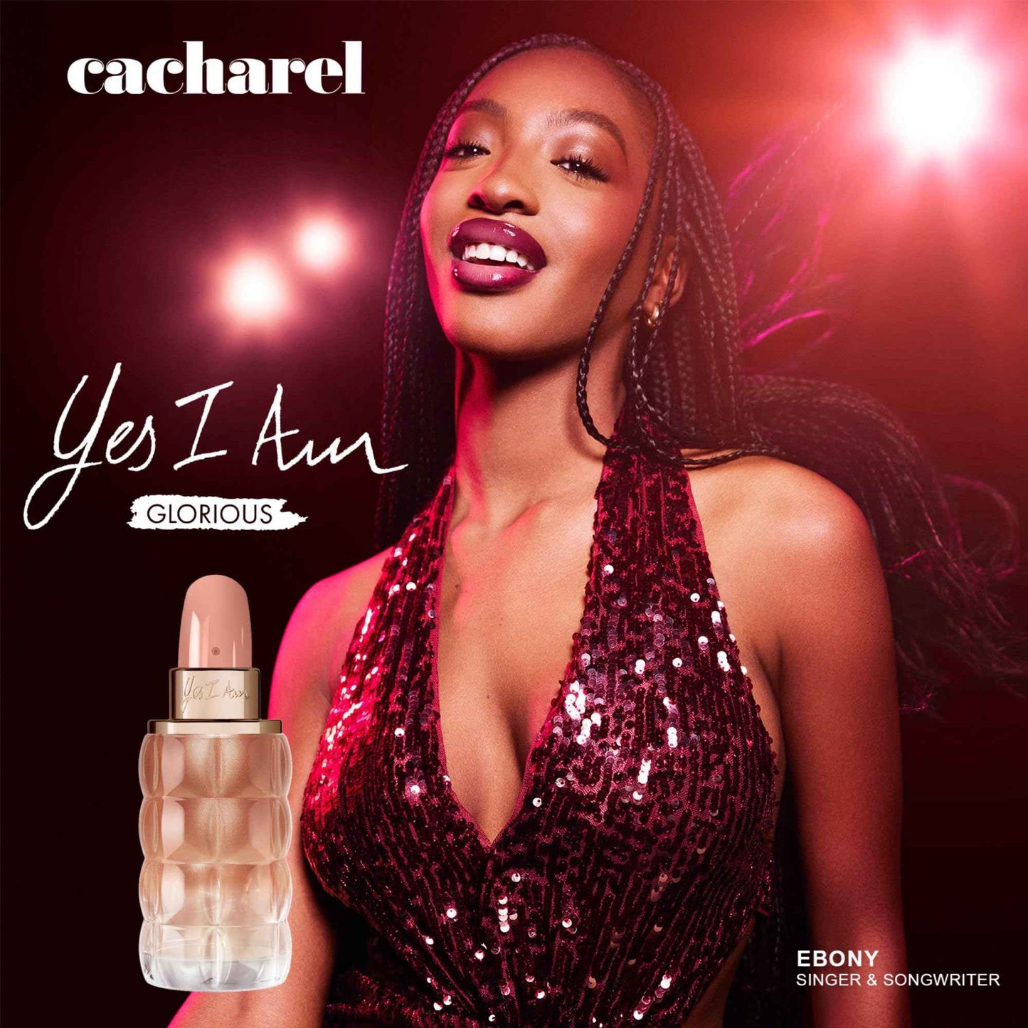 Cacharel Yes I Am Glorious Eau de Parfum Spray Perfume for Women, 1.0 Fl Oz.