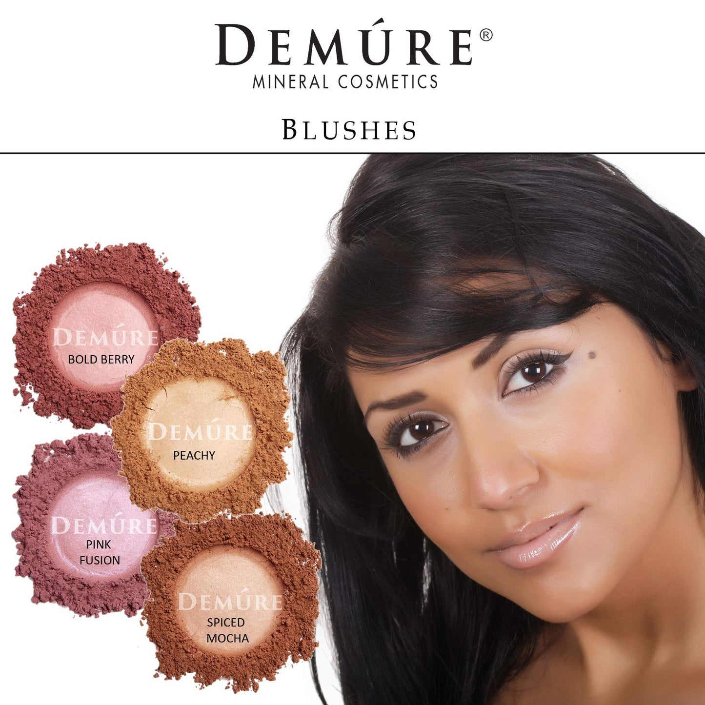 Demure Mineral Blush Makeup (Pink Fusion), Loose Powder Makeup, Natural Makeup, Blush Makeup, Professional Makeup, Cruelty Free Makeup, Blush Powder By Demure