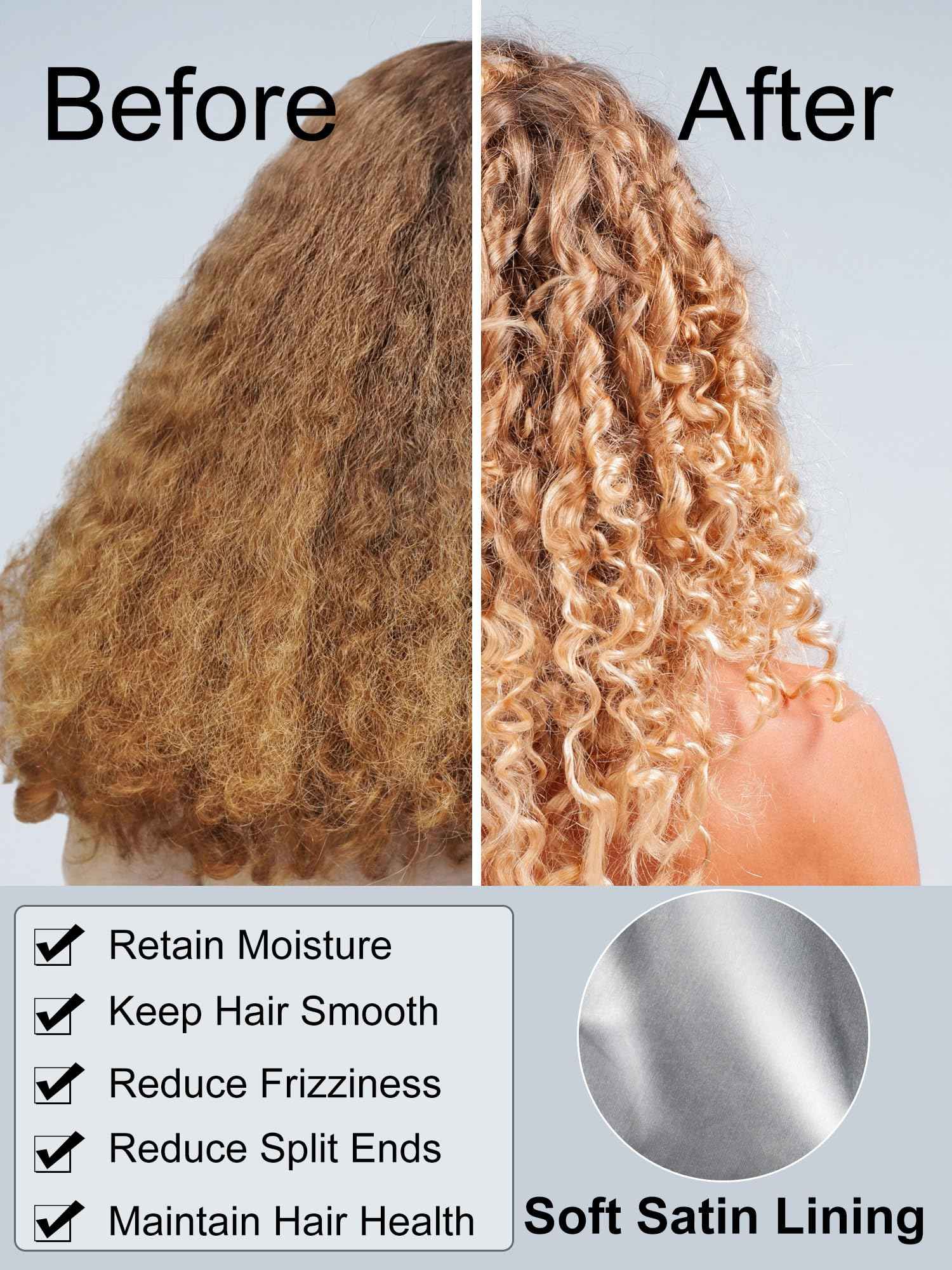 Floraltop 6 Pcs Satin Lined Scrub Caps Women Nurse Surgical Hat with Buttons Ponytail Working Adjustable Pouch Tie Back(Fresh Style)