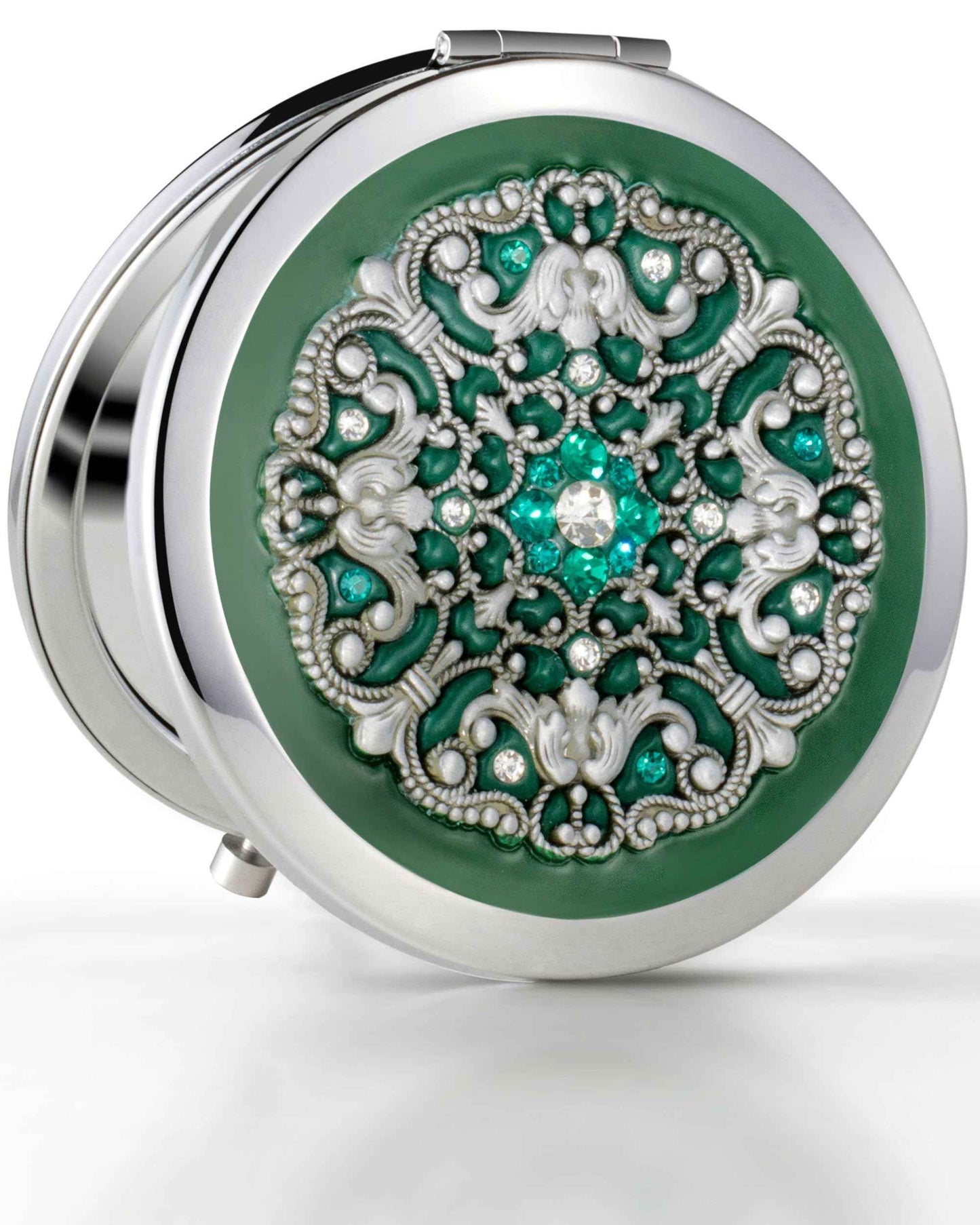 Elegant Compact Mirror for Purses - Valentines Gifts for Her - Gift for Mother of The Bride, Maid of Honor, Mother of The Groom, Daughter-in-Law, Sister-in-Law, Granddaughter