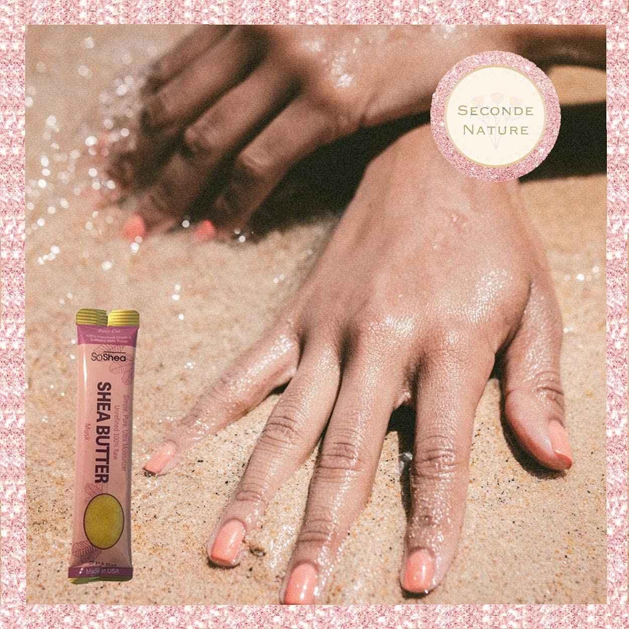 SoShea Whipped African Shea Butter Sampler For All Hair Textures & Skin Types Unrefined Grade A 100% Raw Original, Musk, Lavender, Black Coconut, Egyptian Musk, Baby Powder Pack of 12 x 0.75 oz