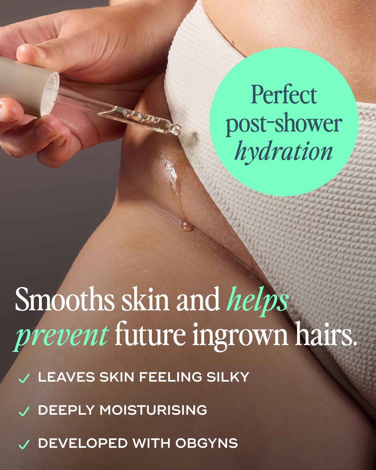 Luna Daily Ingrown Hair Oil (30ml) |Multi-Purpose Hydrating Oil |Soothes Razor Bumps, Reduces Redness, Softens Dry Skin, & Prevents Ingrown Hairs | Jojoba & Botanical Extracts for Smooth Skin