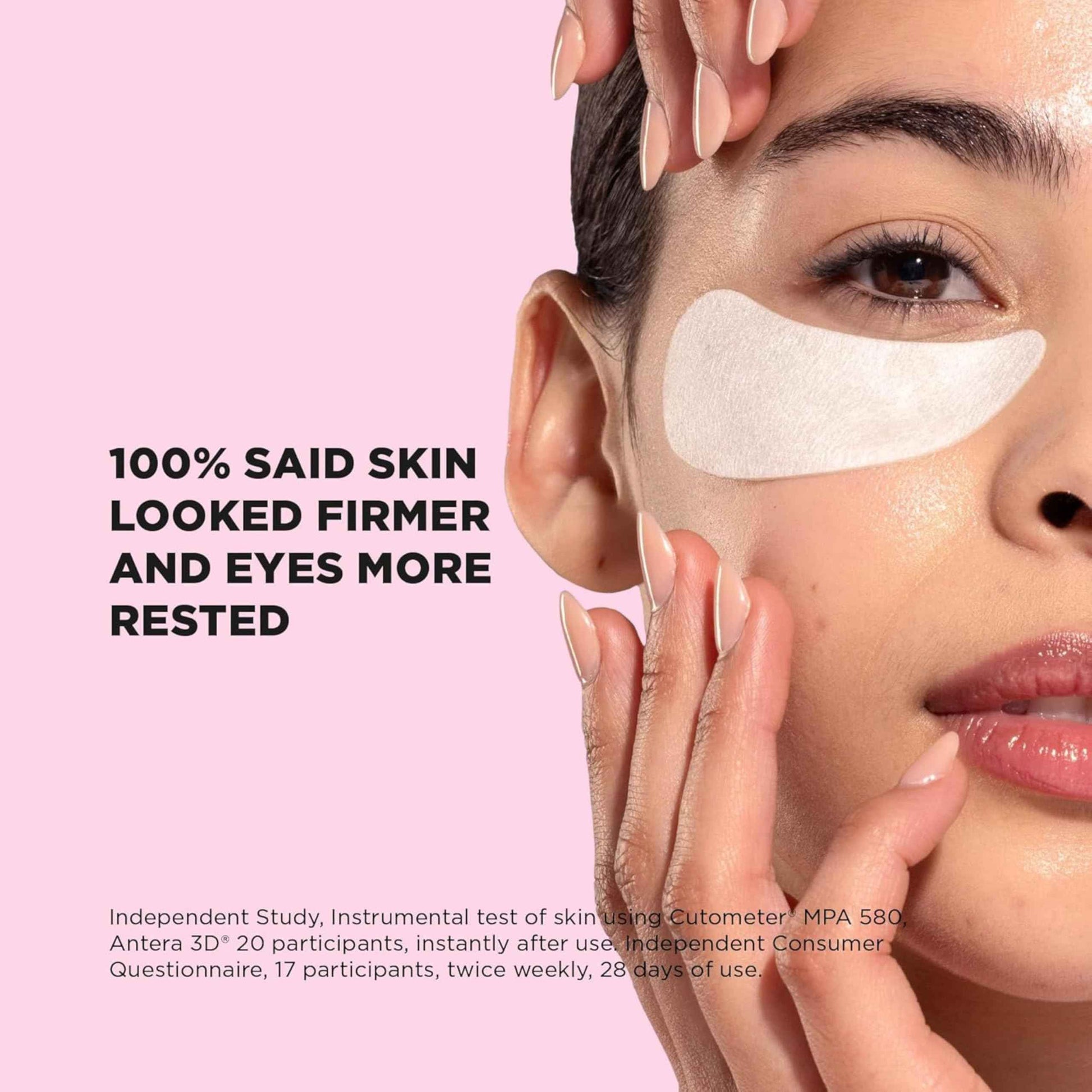 Skin Republic Retinol Under Eye Mask. Clinically Proven to Reduce Crow’s Feet and Deep Wrinkles. Made in Korea. 3 Pack (9 pairs of under eye masks).