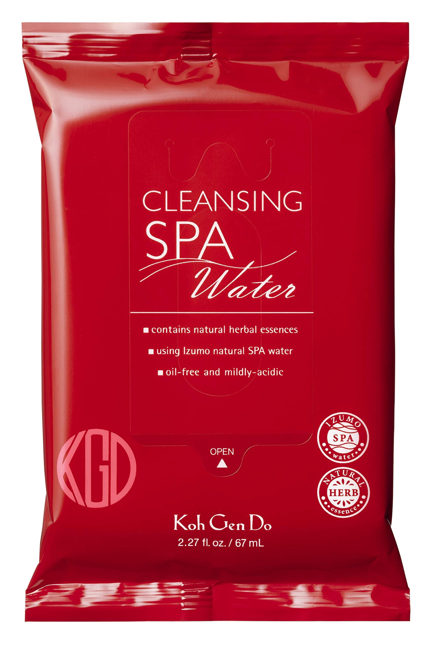 Koh Gen Do Spa Cleansing Water Cloth - Relaxing Aromas, 5 oz.